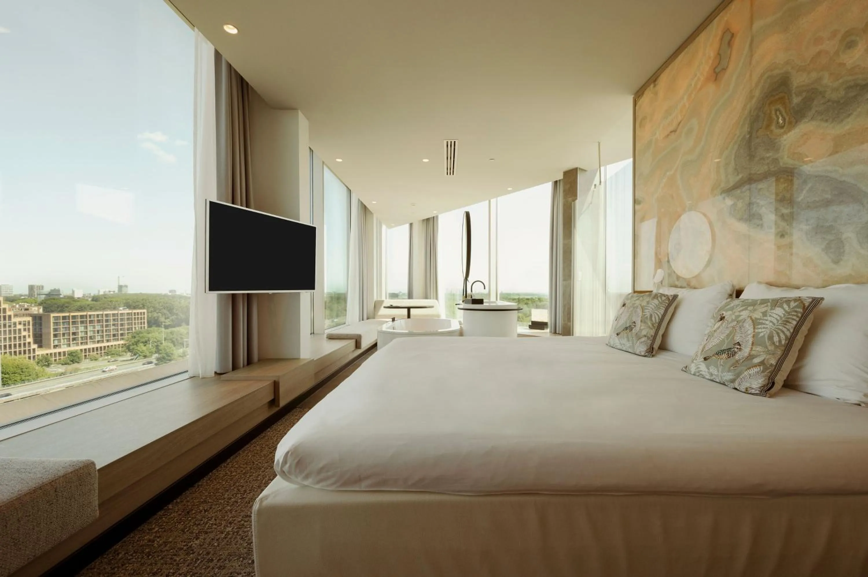 Bed in Van der Valk Hotel Amsterdam Zuidas-Rai