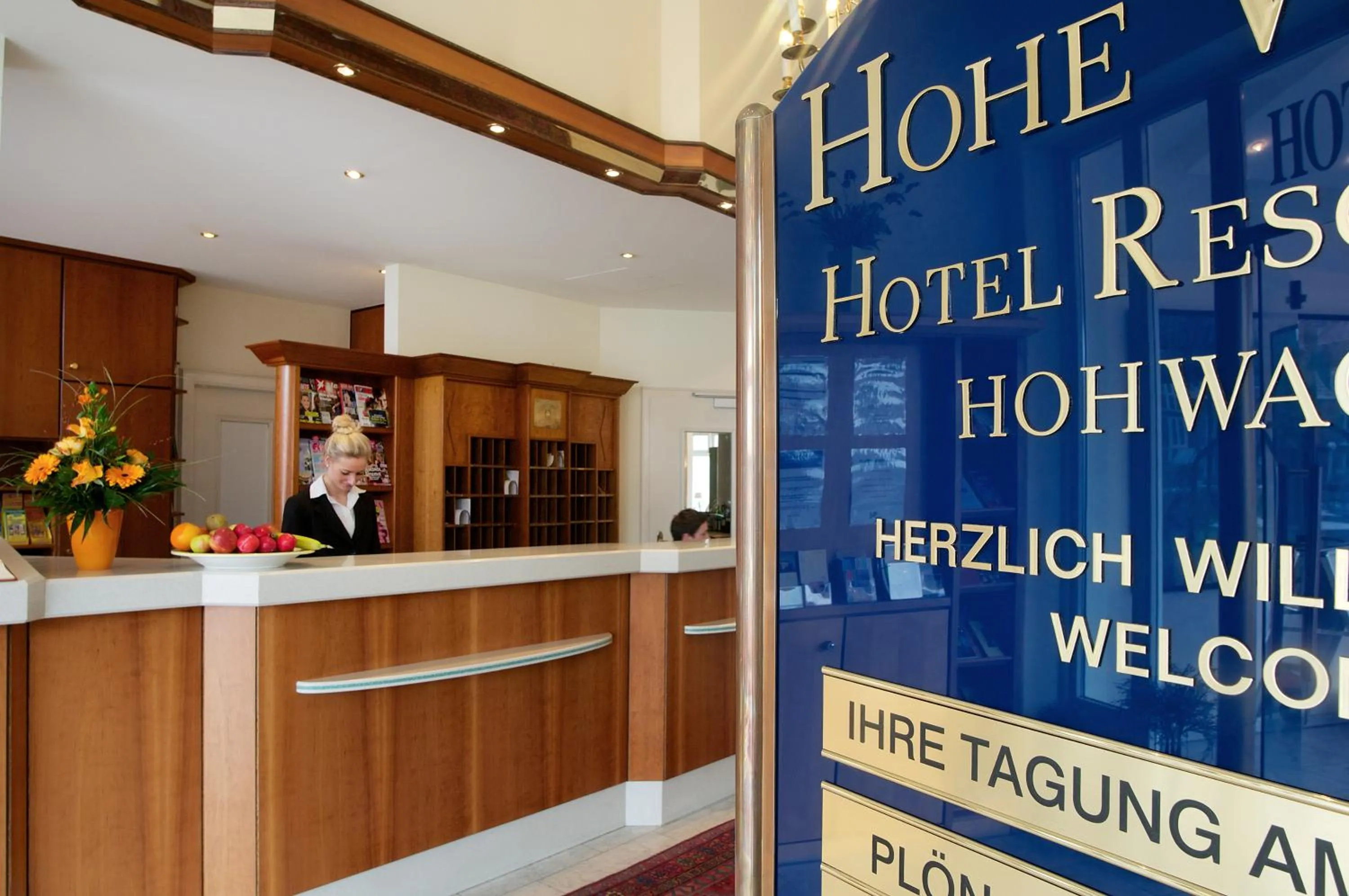 Lobby or reception in Ringhotel Hohe Wacht
