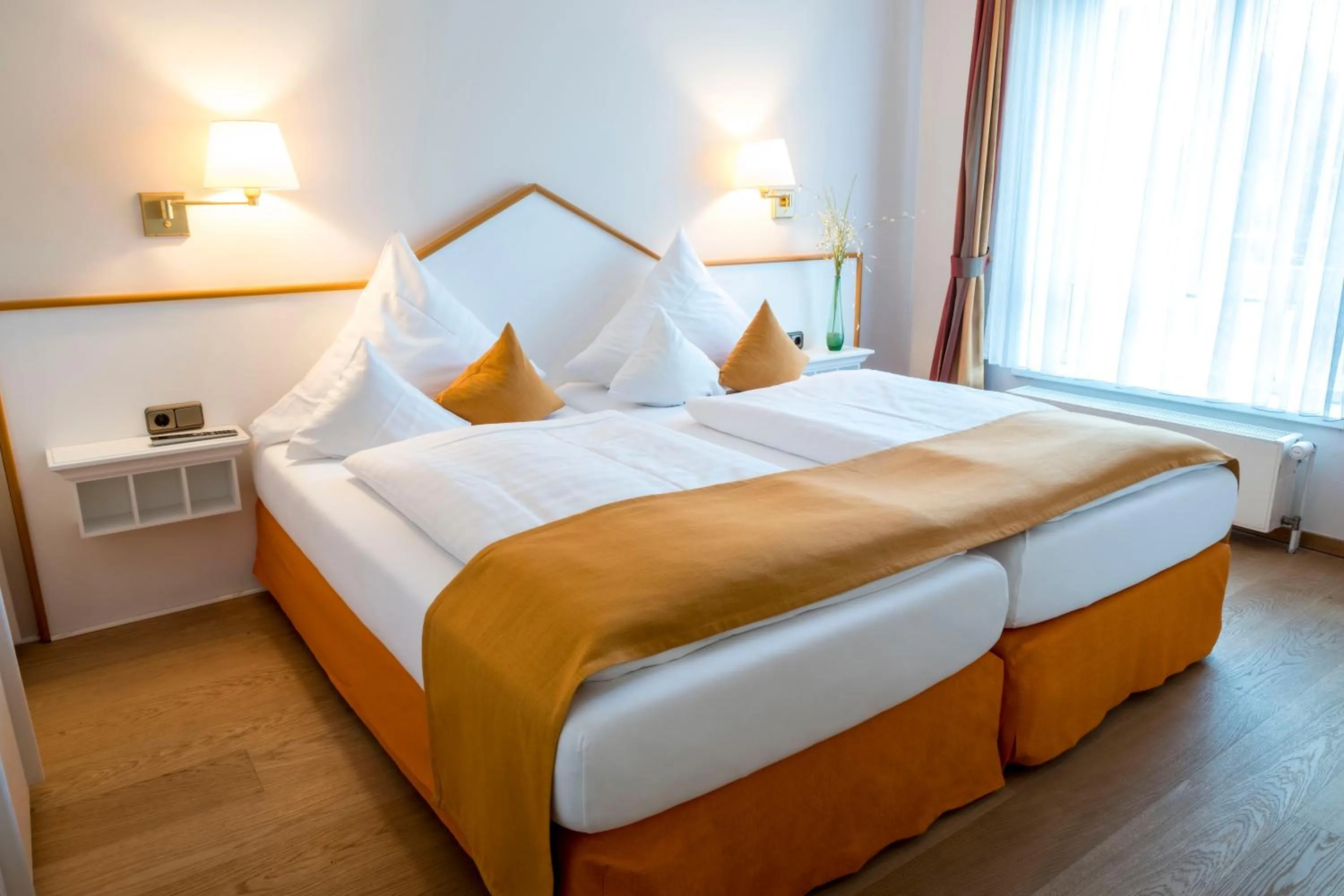 Bed in Ringhotel Hohe Wacht