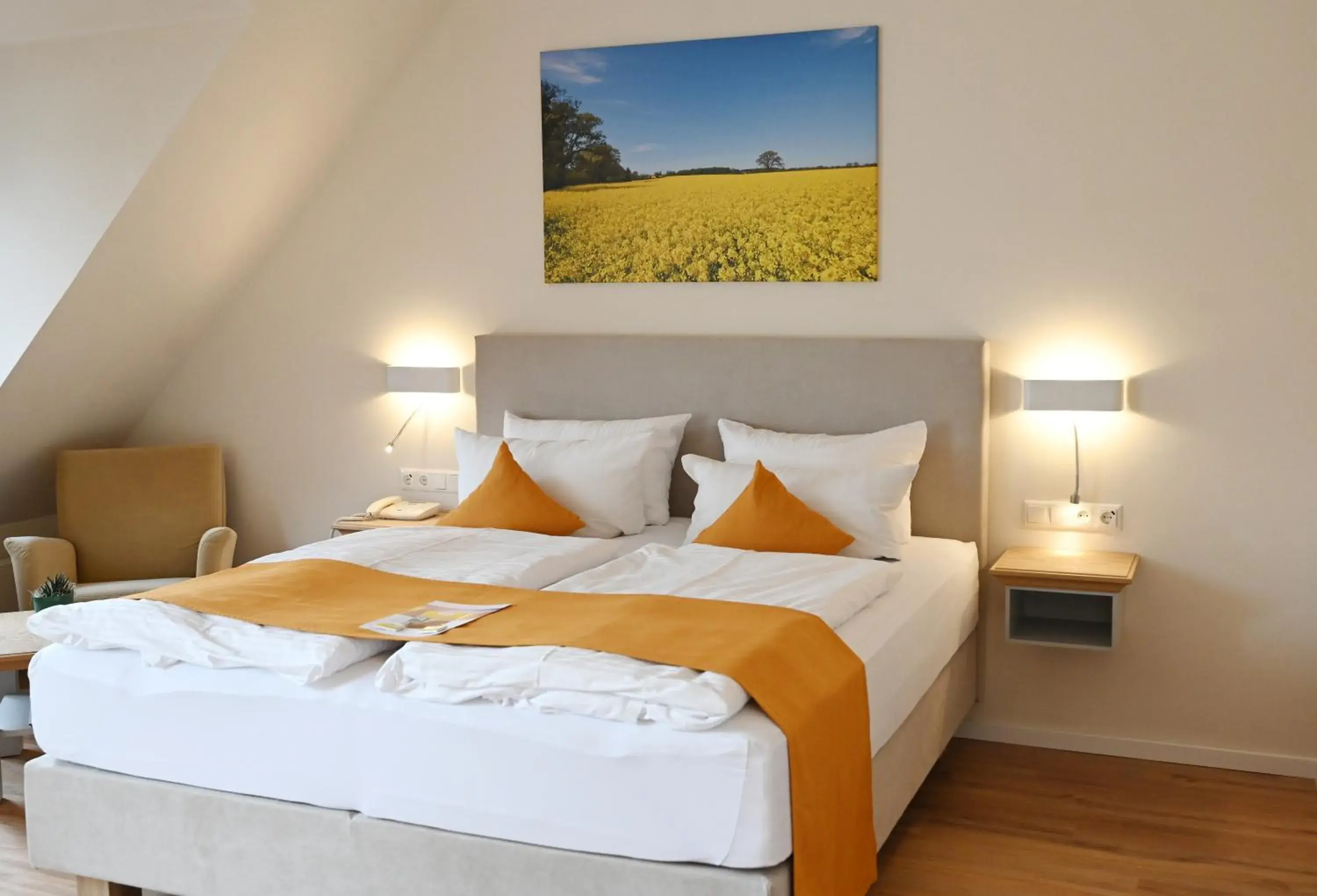 Deluxe Double Room with Balcony in Ringhotel Hohe Wacht Deluxe Double Room with Balcony in Ringhotel Hohe Wacht