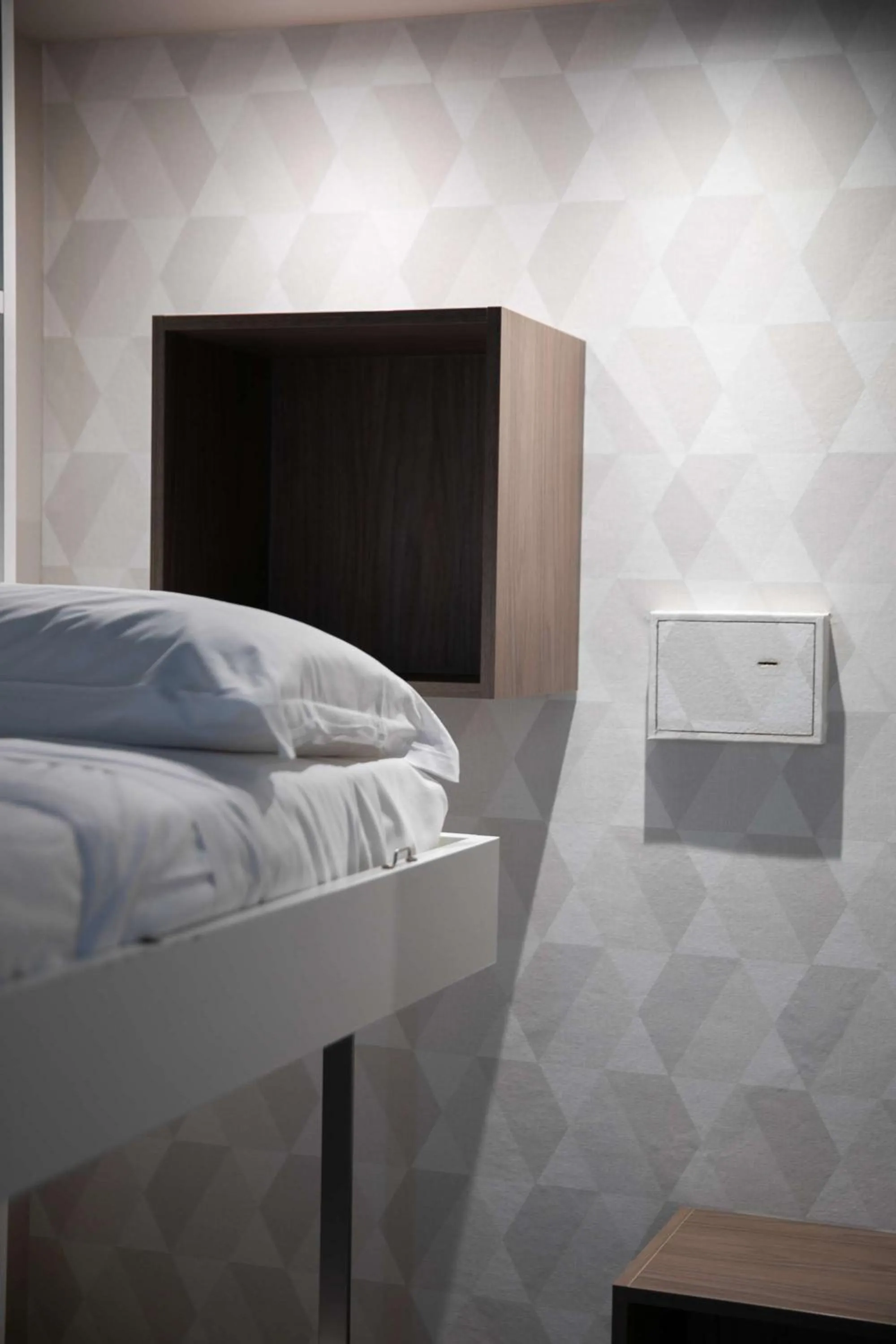 Bed in Hotel Benvenuto