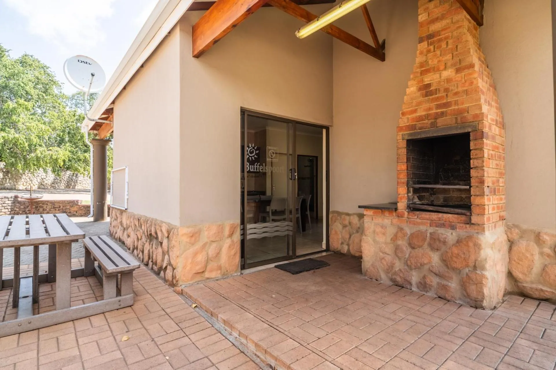 Patio in ATKV Buffelspoort