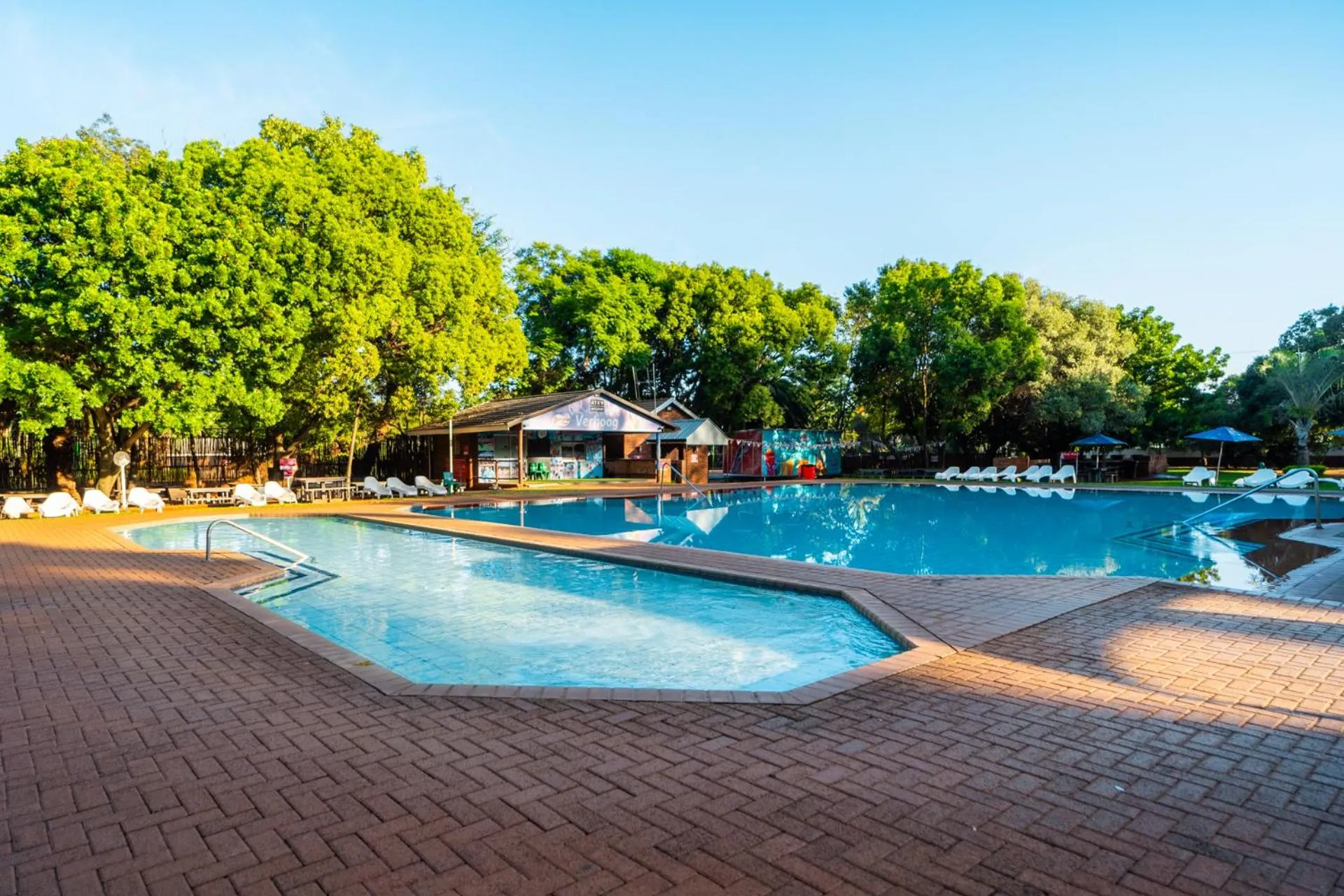 Pool view in ATKV Buffelspoort