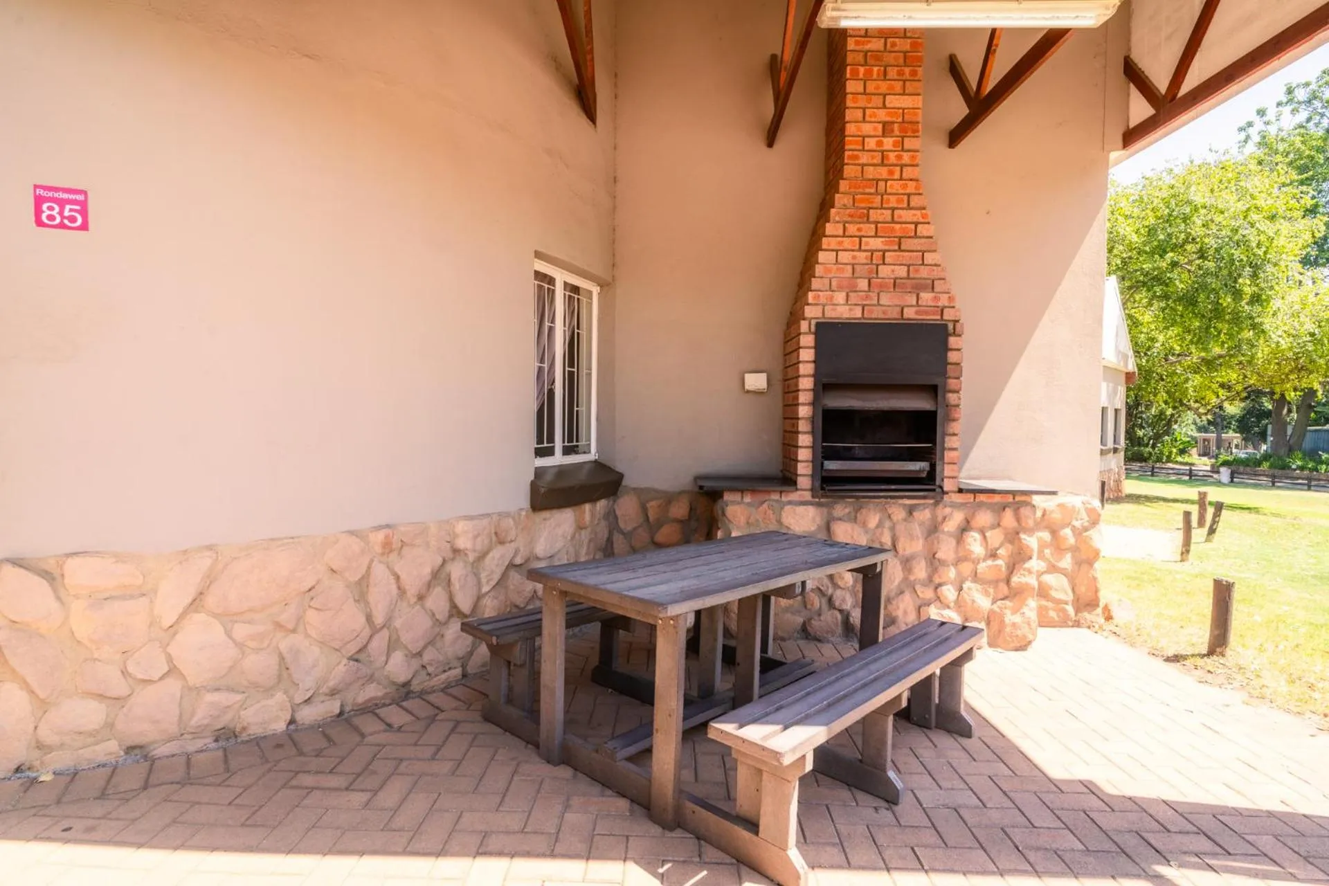 Patio in ATKV Buffelspoort