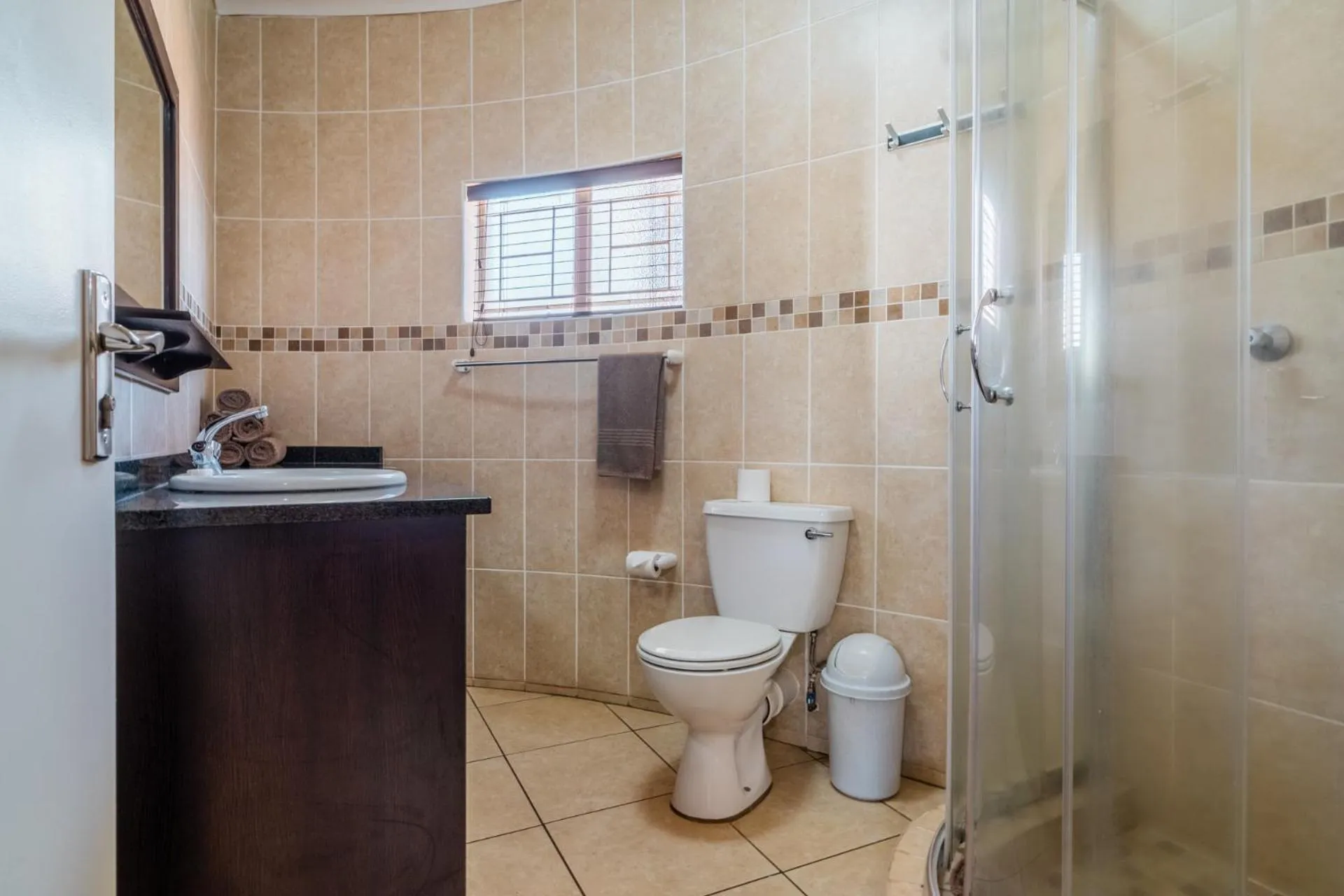 Shower in ATKV Buffelspoort