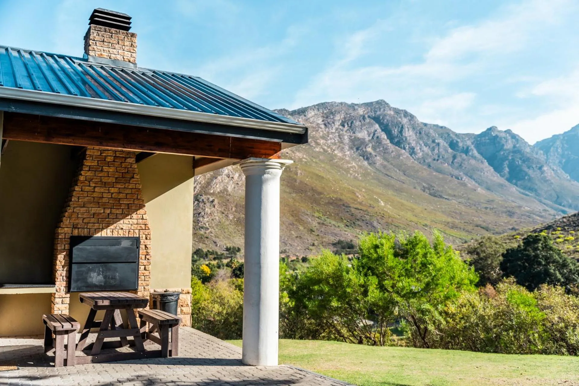 Patio in ATKV Goudini Spa