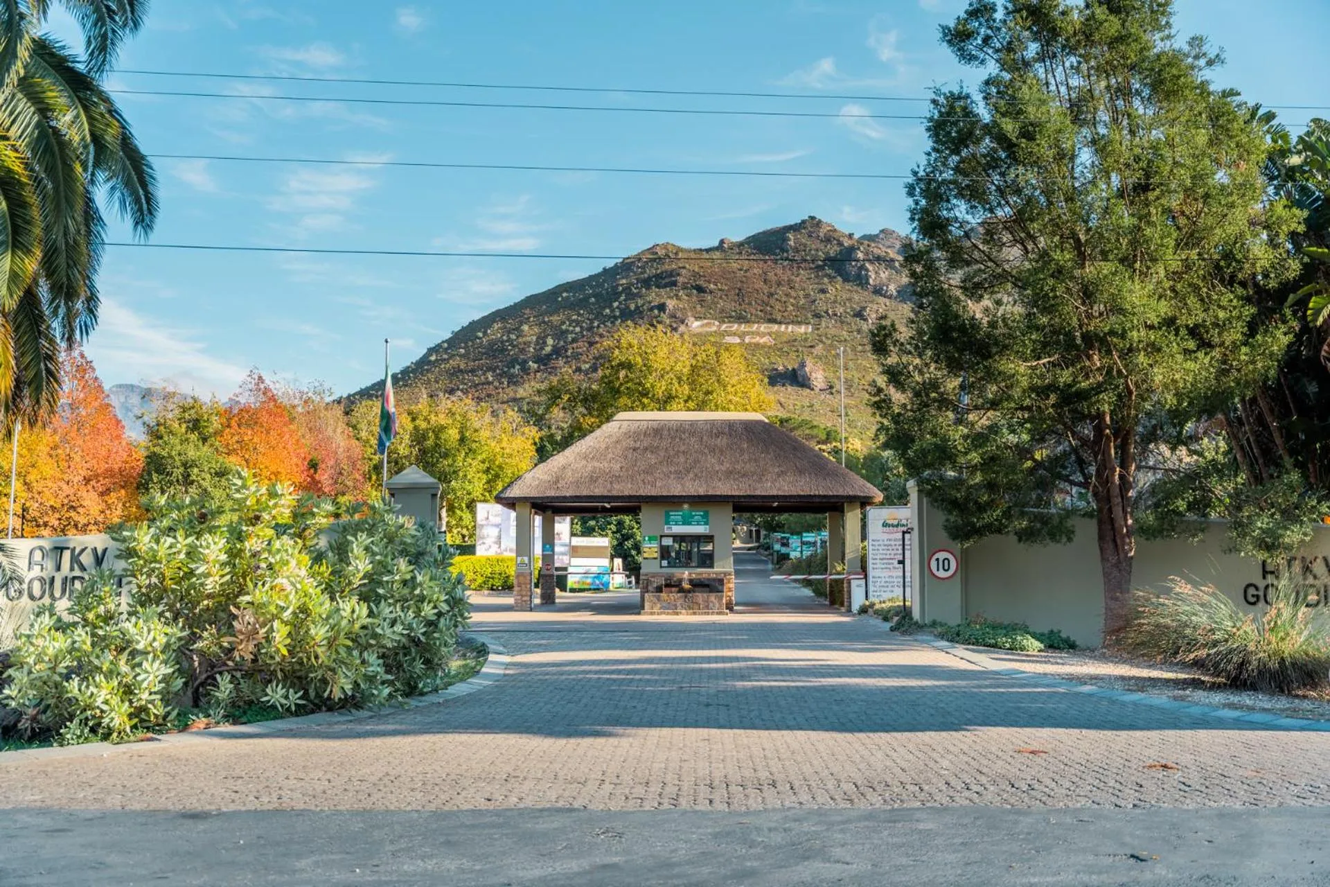 Facade/entrance in ATKV Goudini Spa