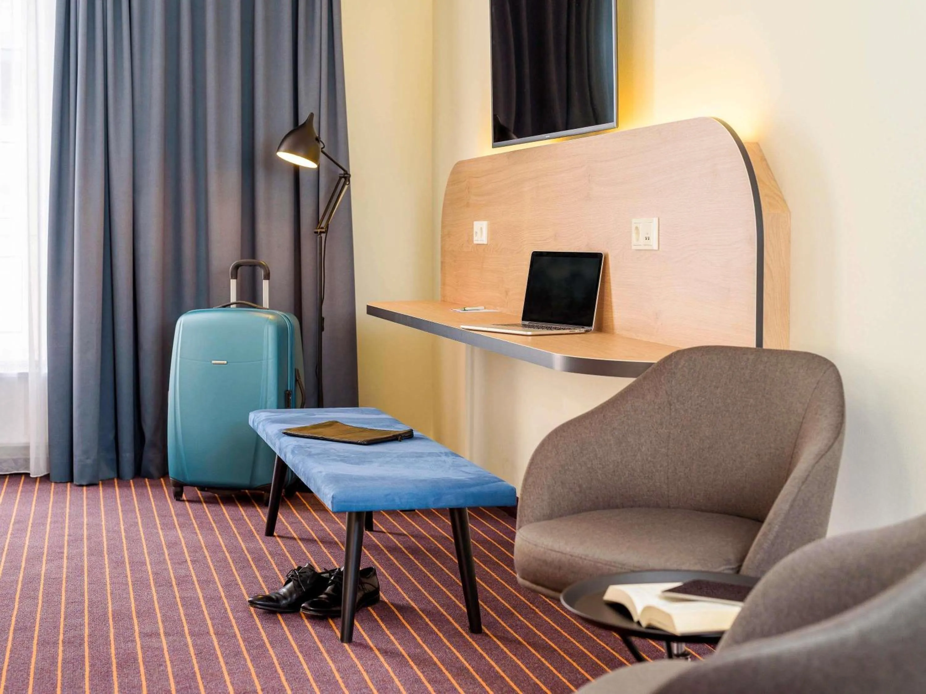 Bedroom in ibis Styles Leipzig