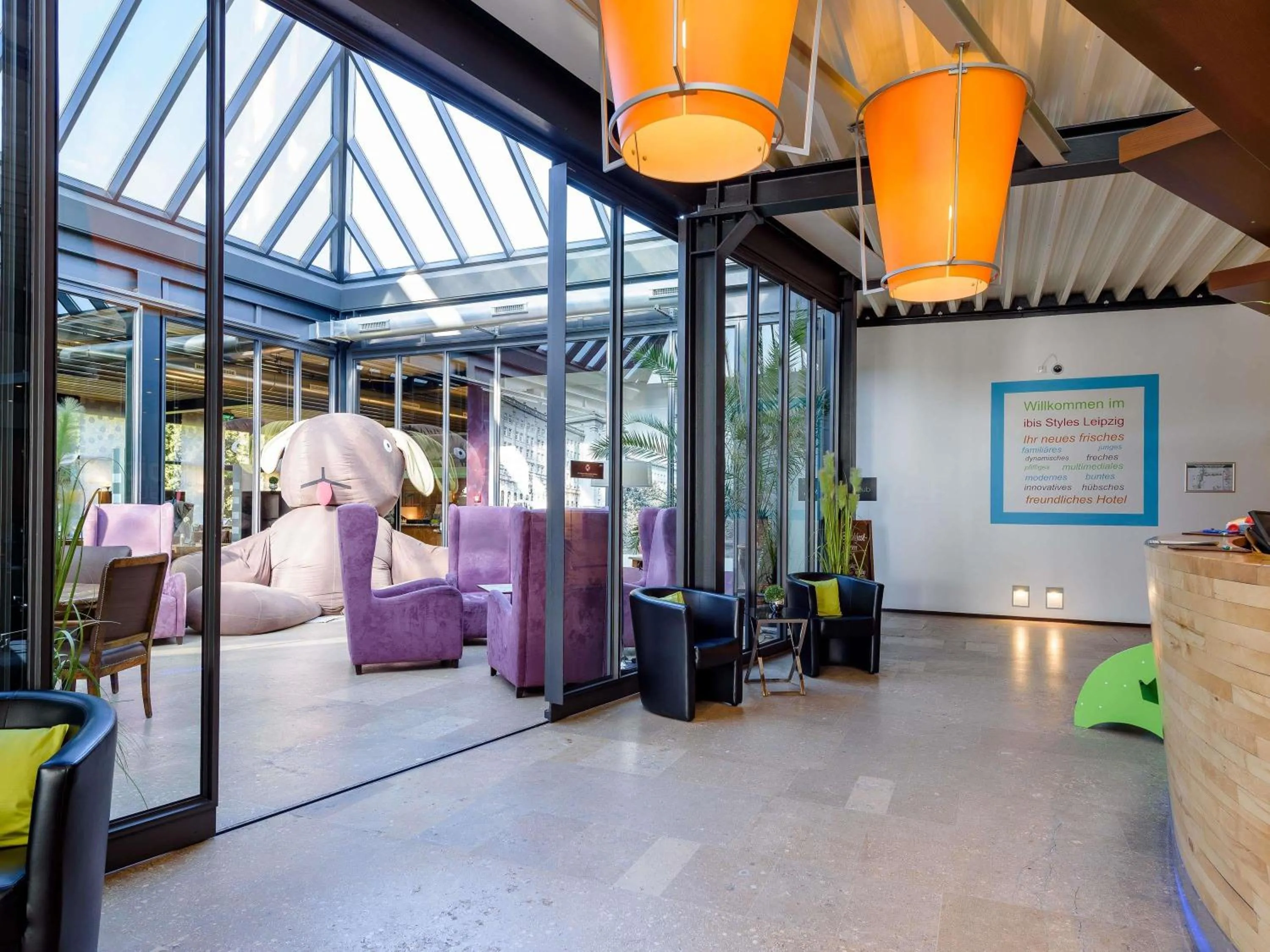 Property building in ibis Styles Leipzig