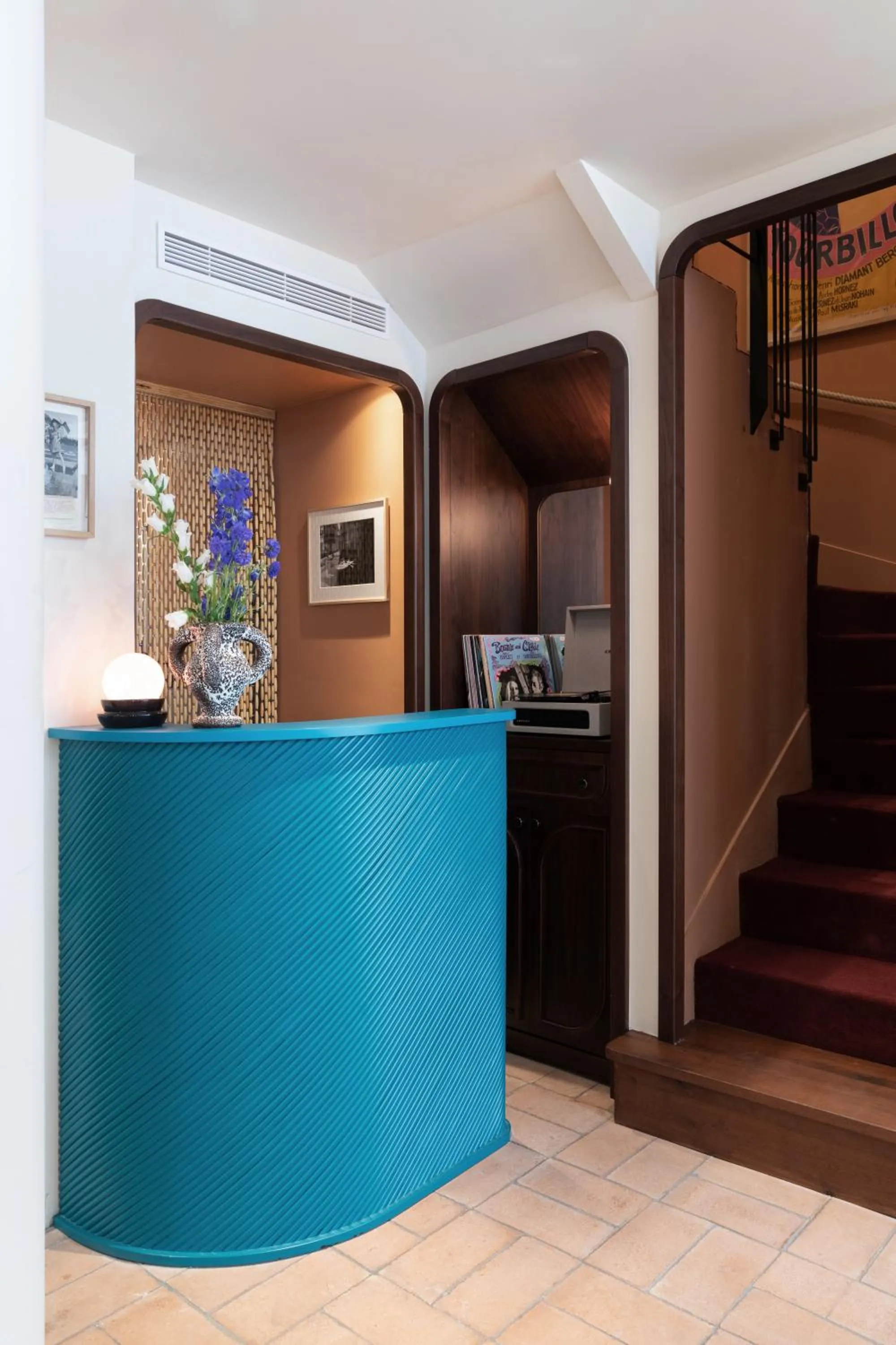 Lobby or reception in Hôtel Saint-André des Arts