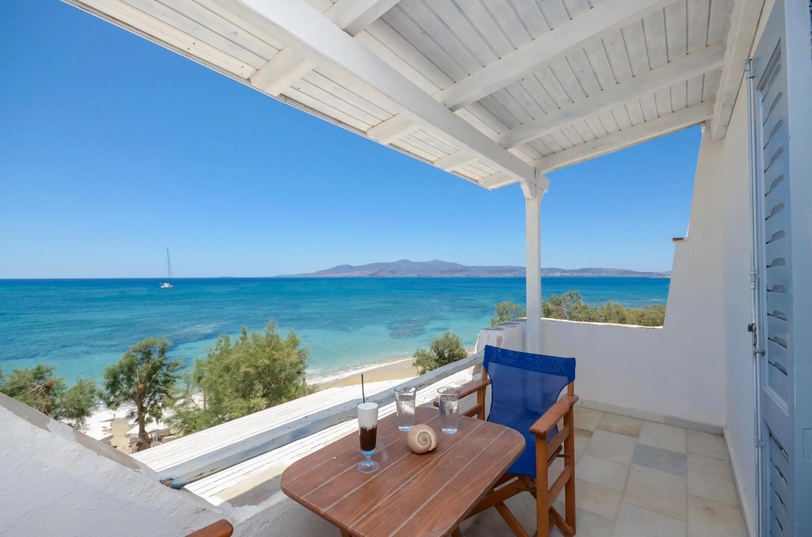 Balcony/Terrace in Naxos Golden Beach 2