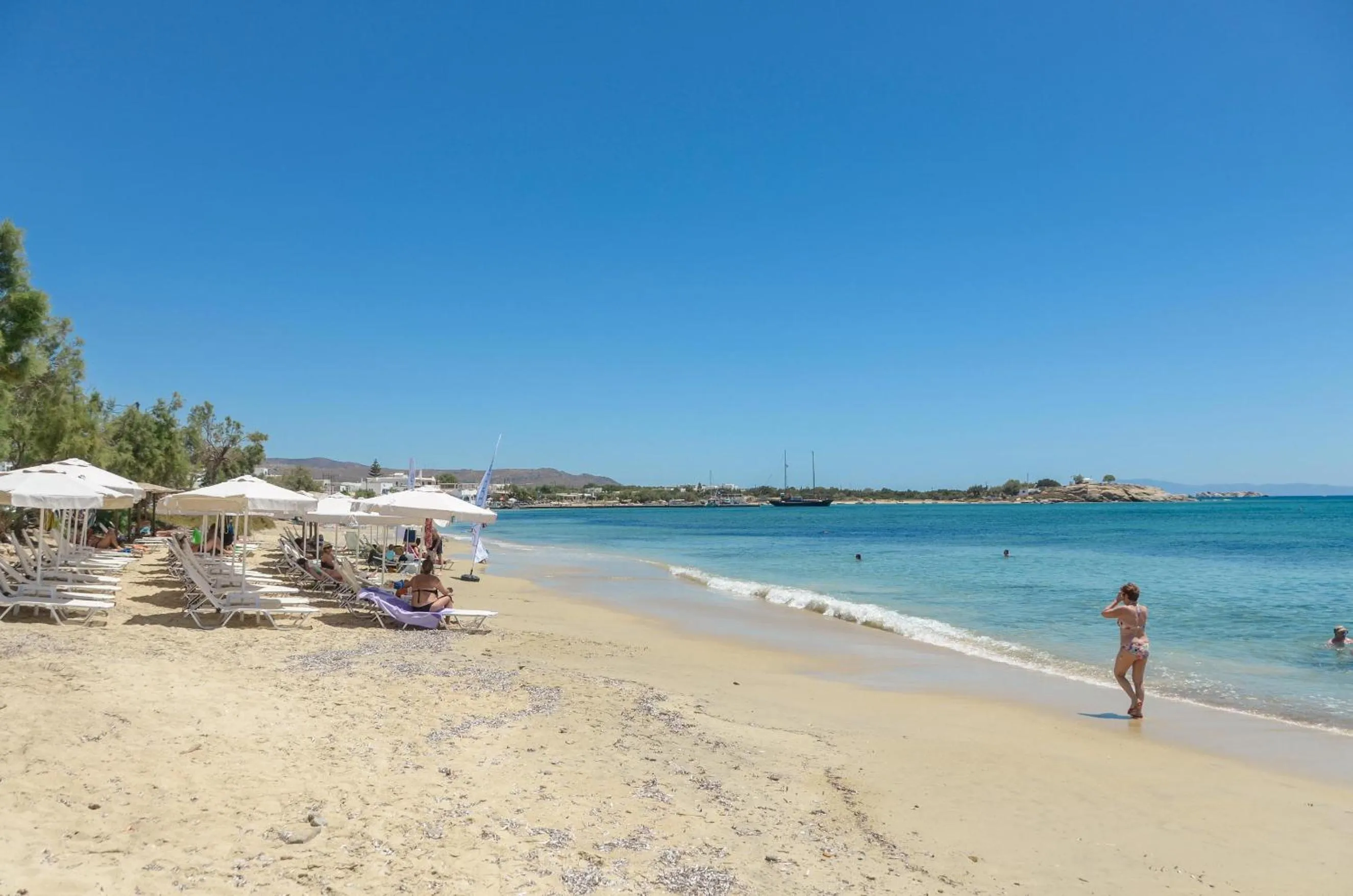 Beach in Naxos Golden Beach 2