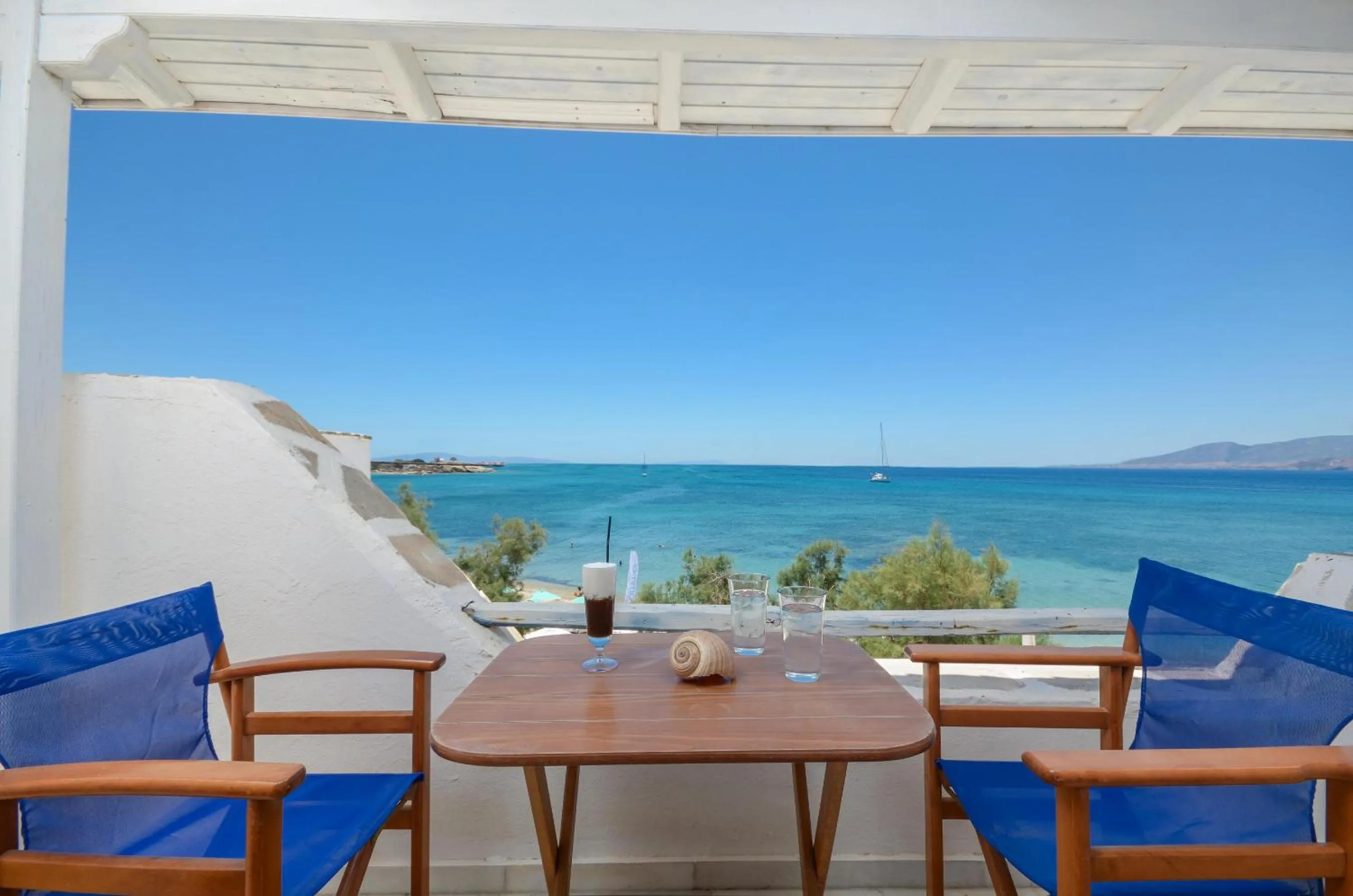 Balcony/Terrace in Naxos Golden Beach 2