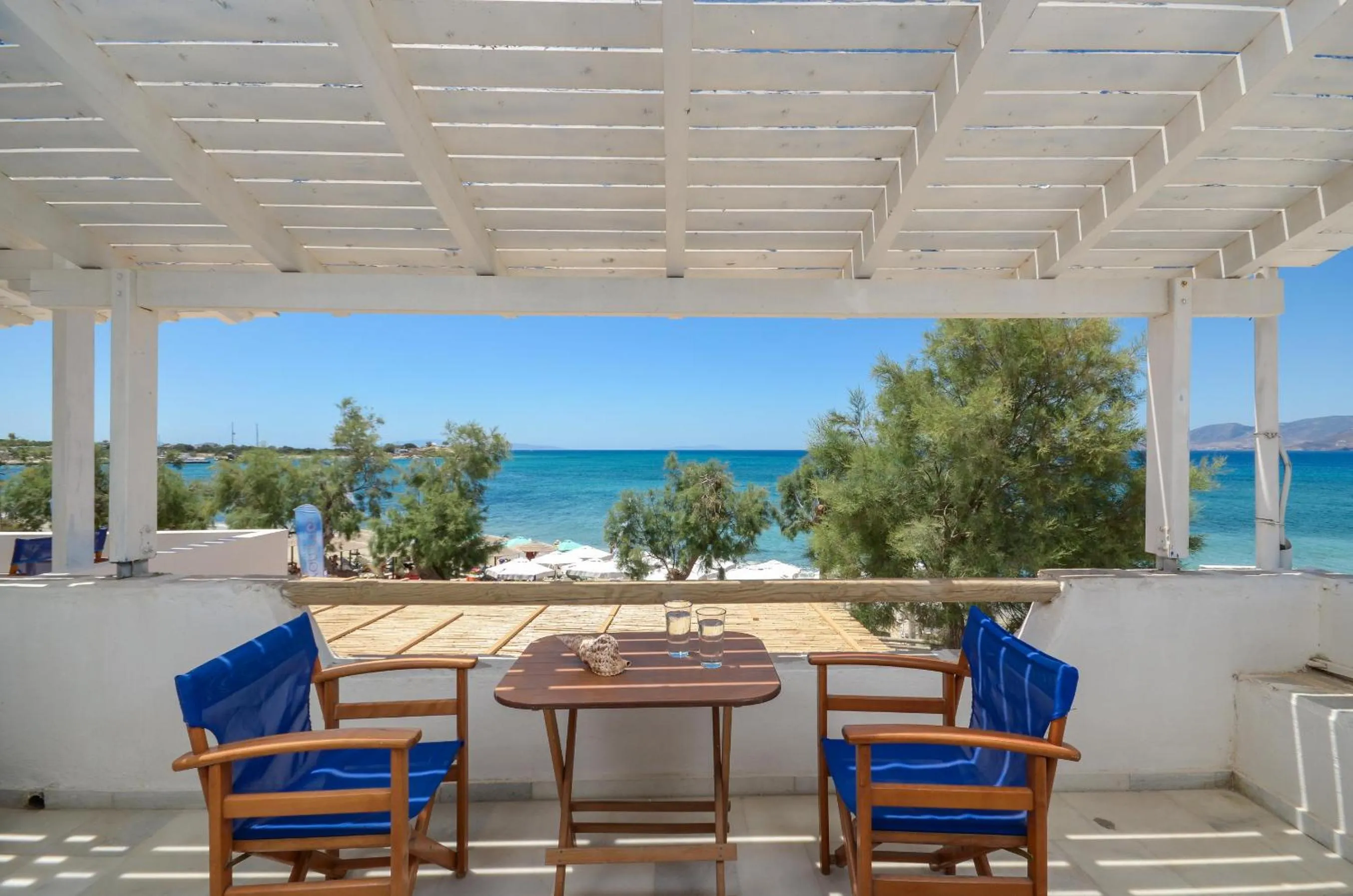 Balcony/Terrace in Naxos Golden Beach 2