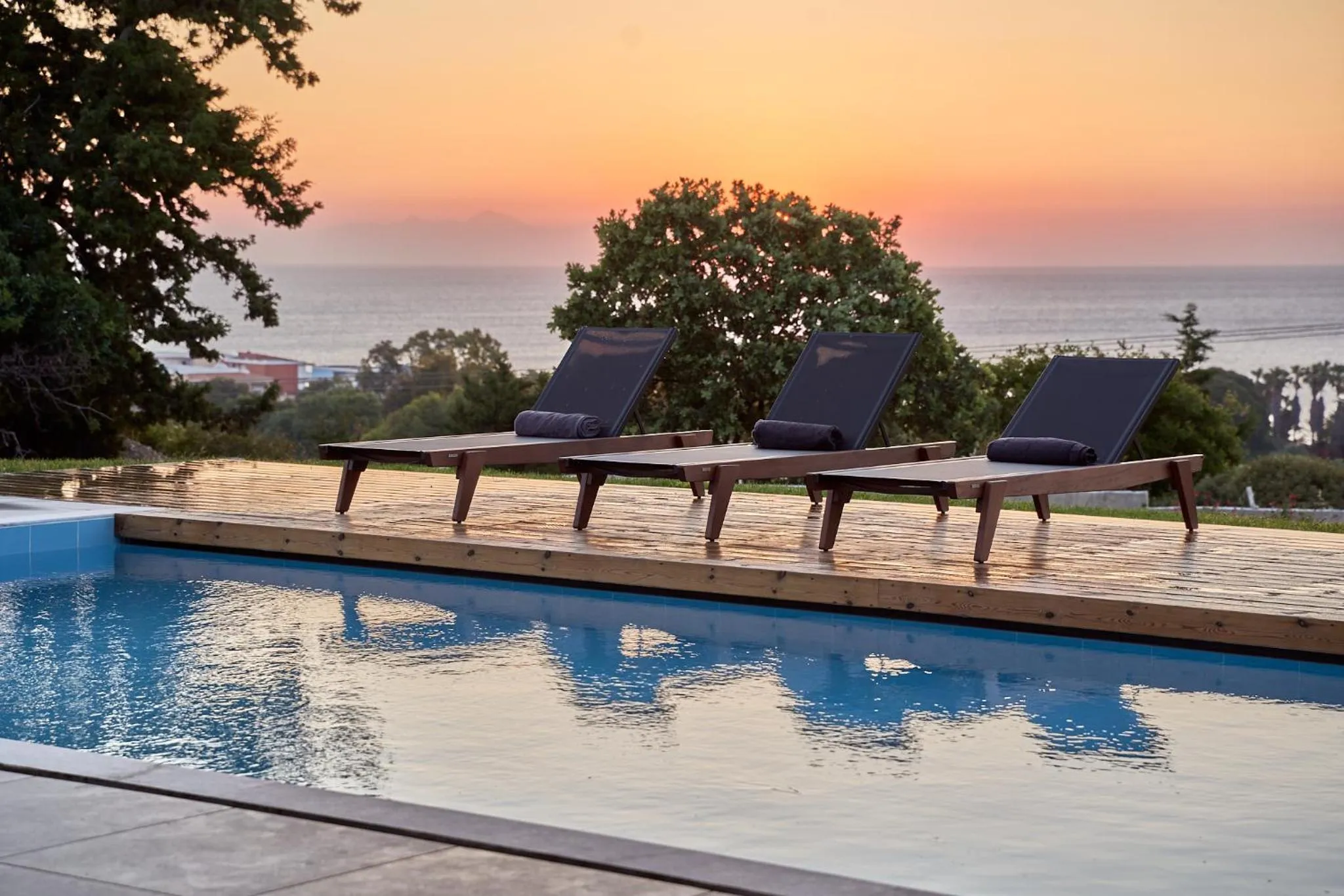 Swimming pool in Anar Villas Rhodes
