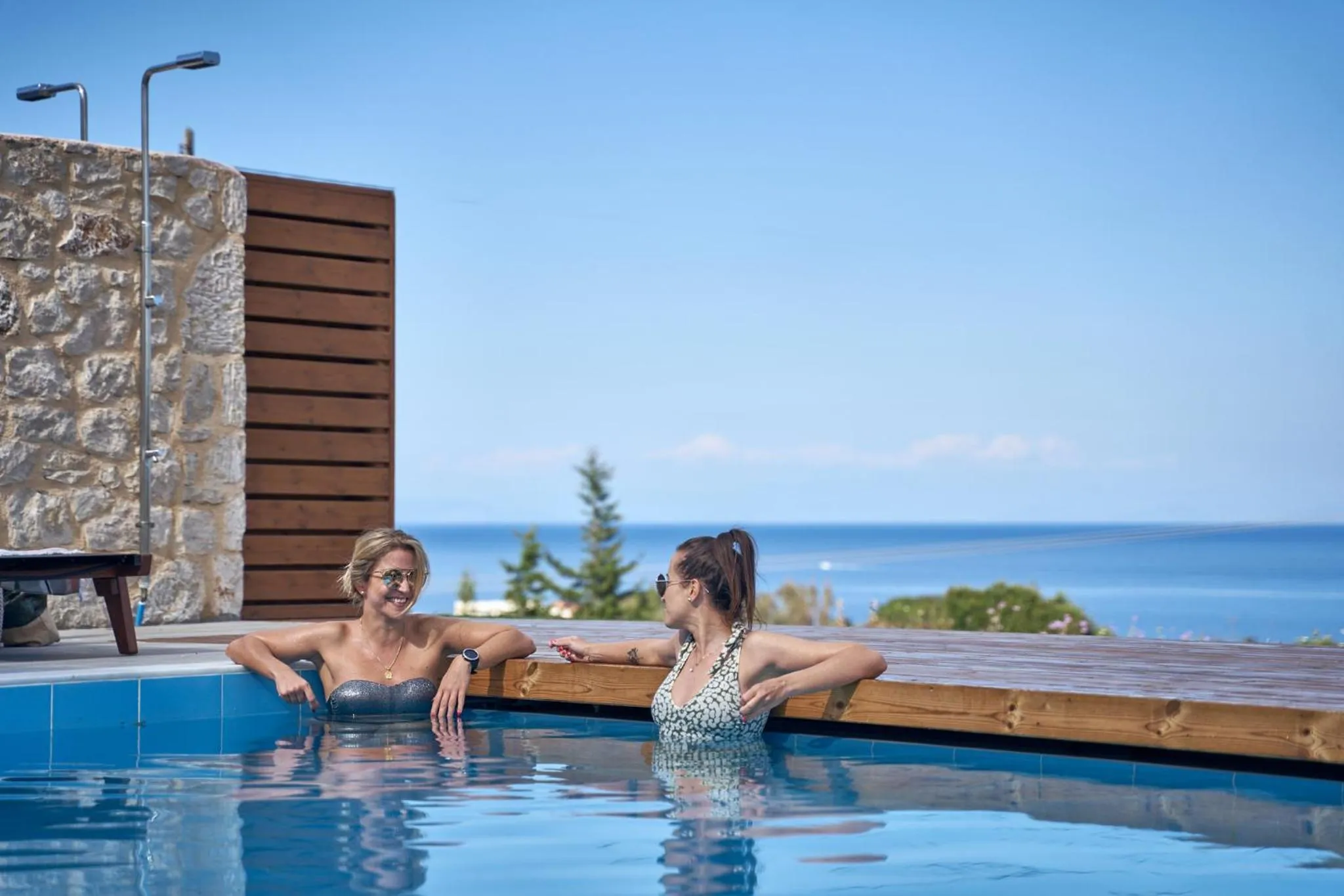 Swimming pool in Anar Villas Rhodes