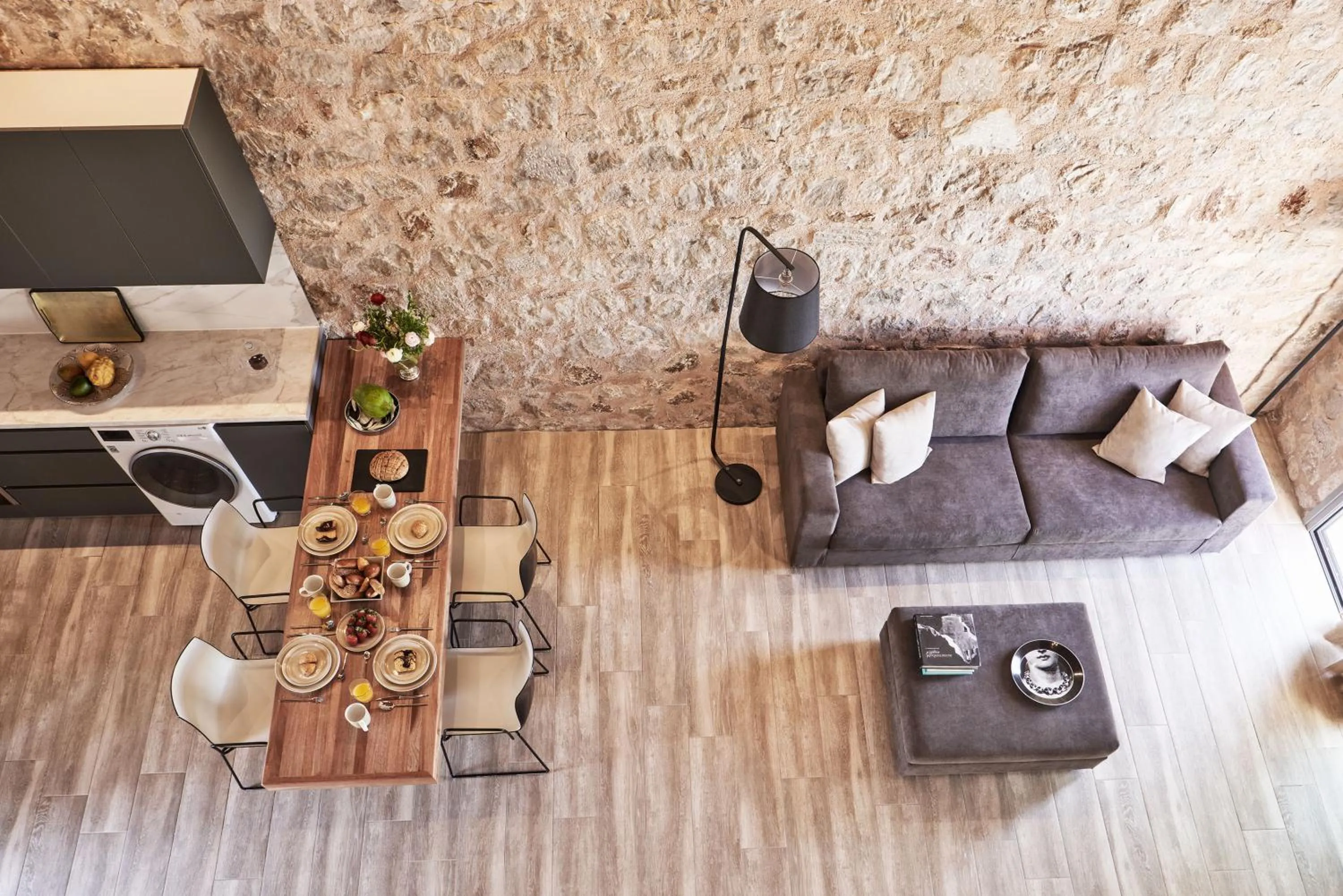 Living room in Anar Villas Rhodes