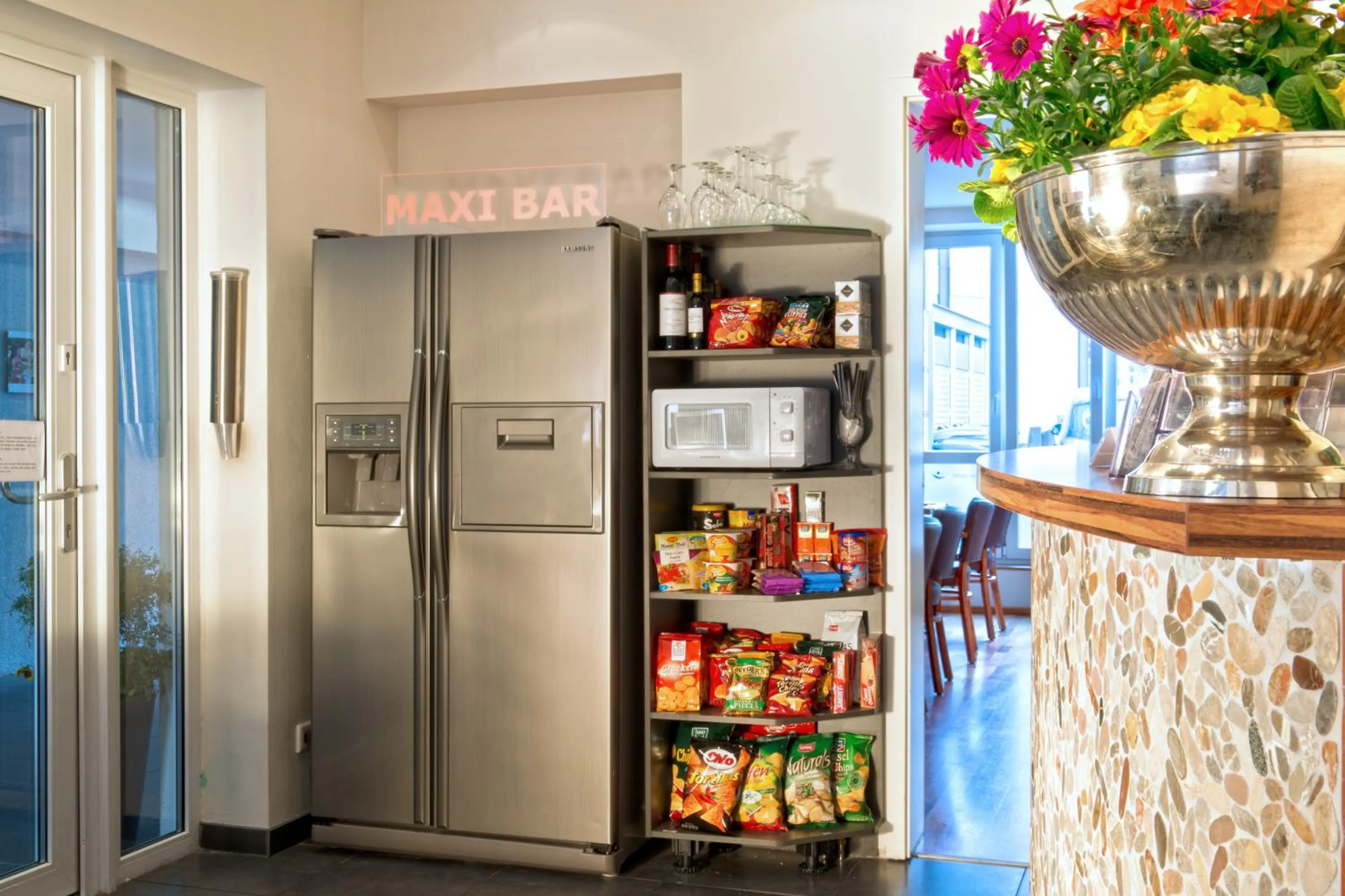 Lounge or bar in Town Hotel Wiesbaden - kleines Privathotel in Bestlage