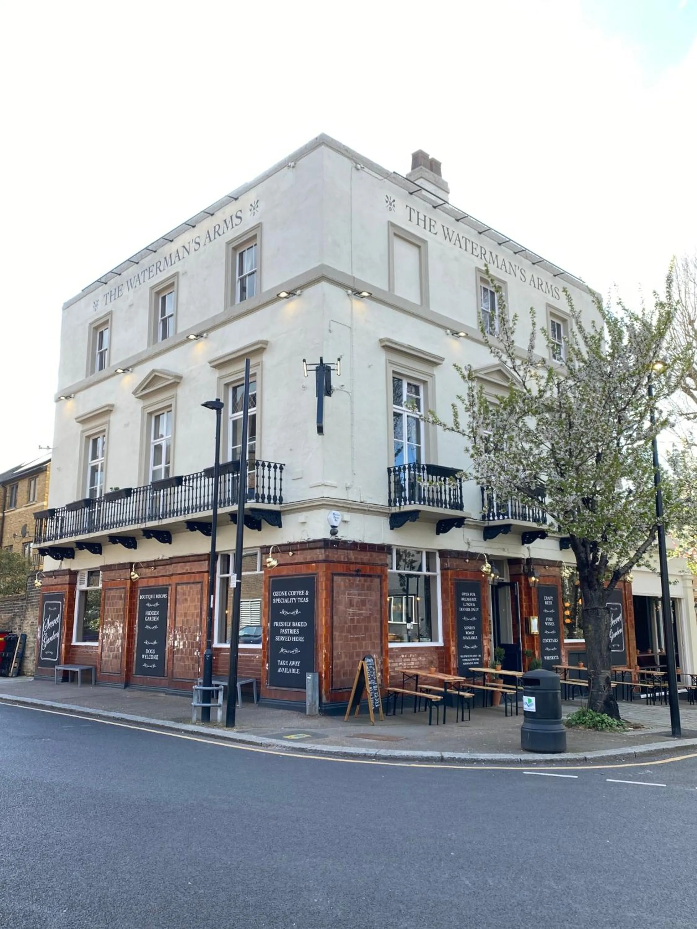 Property building in The Waterman's Arms
