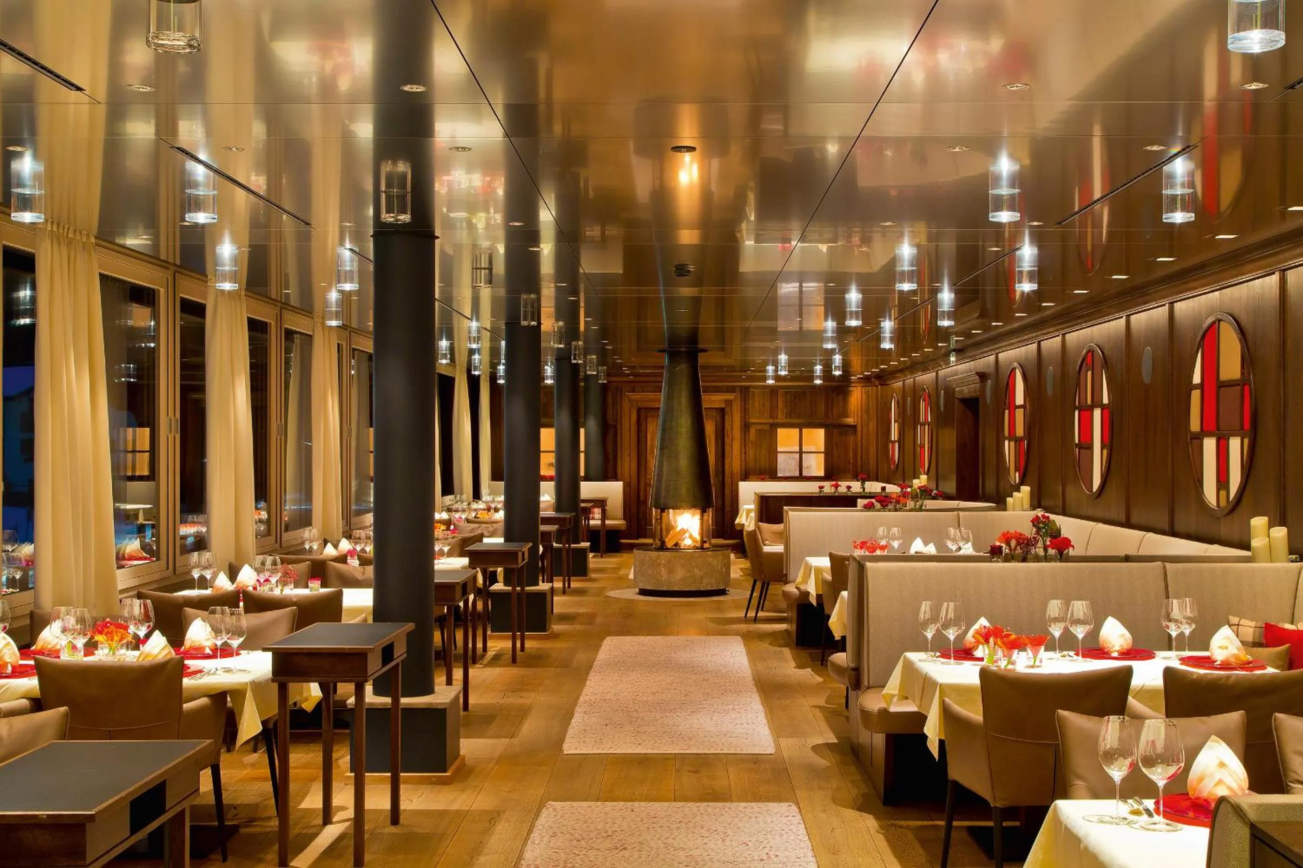 Restaurant/places to eat in die Krone von Lech - Romantikhotel - Luxushotel in bester Lage