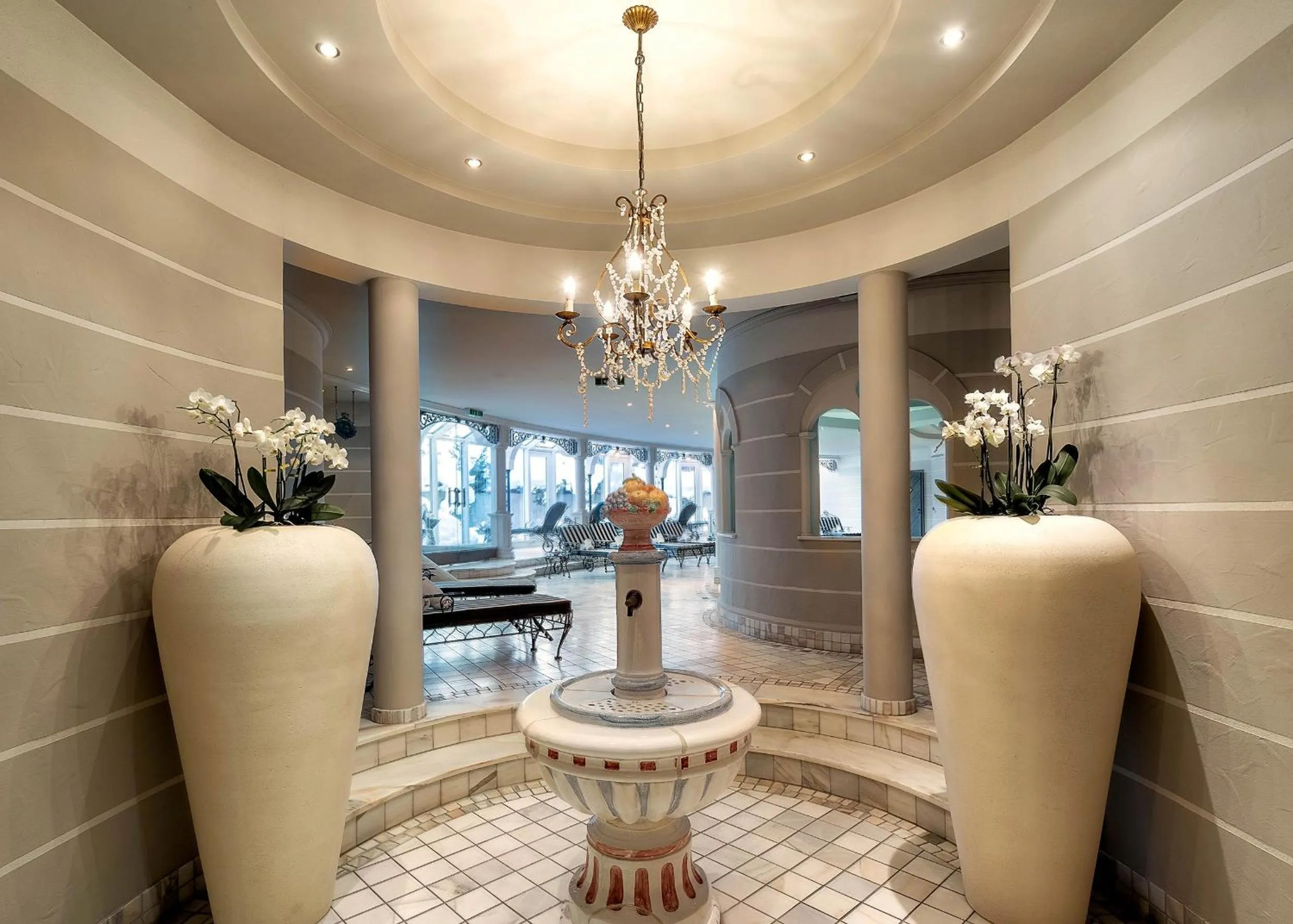 Spa and wellness centre/facilities in die Krone von Lech - Romantikhotel - Luxushotel in bester Lage