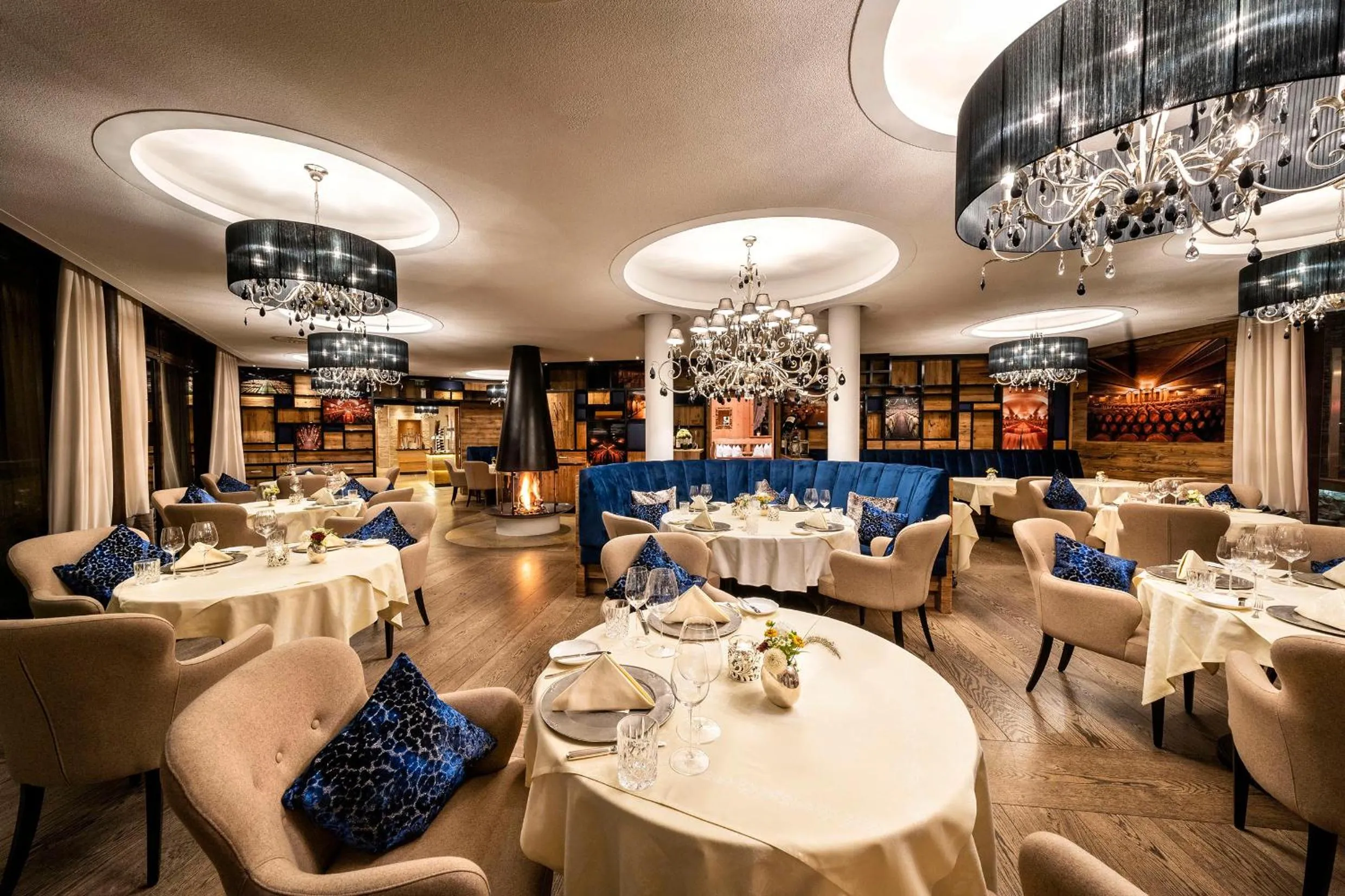 Restaurant/places to eat in die Krone von Lech - Romantikhotel - Luxushotel in bester Lage