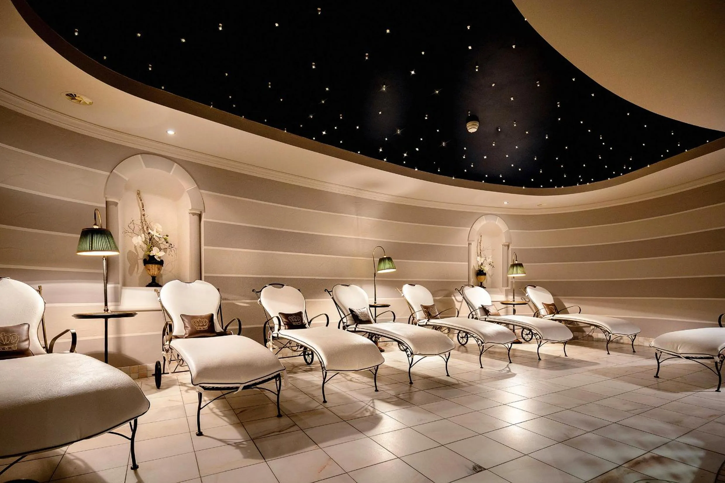 Spa and wellness centre/facilities in die Krone von Lech - Romantikhotel - Luxushotel in bester Lage