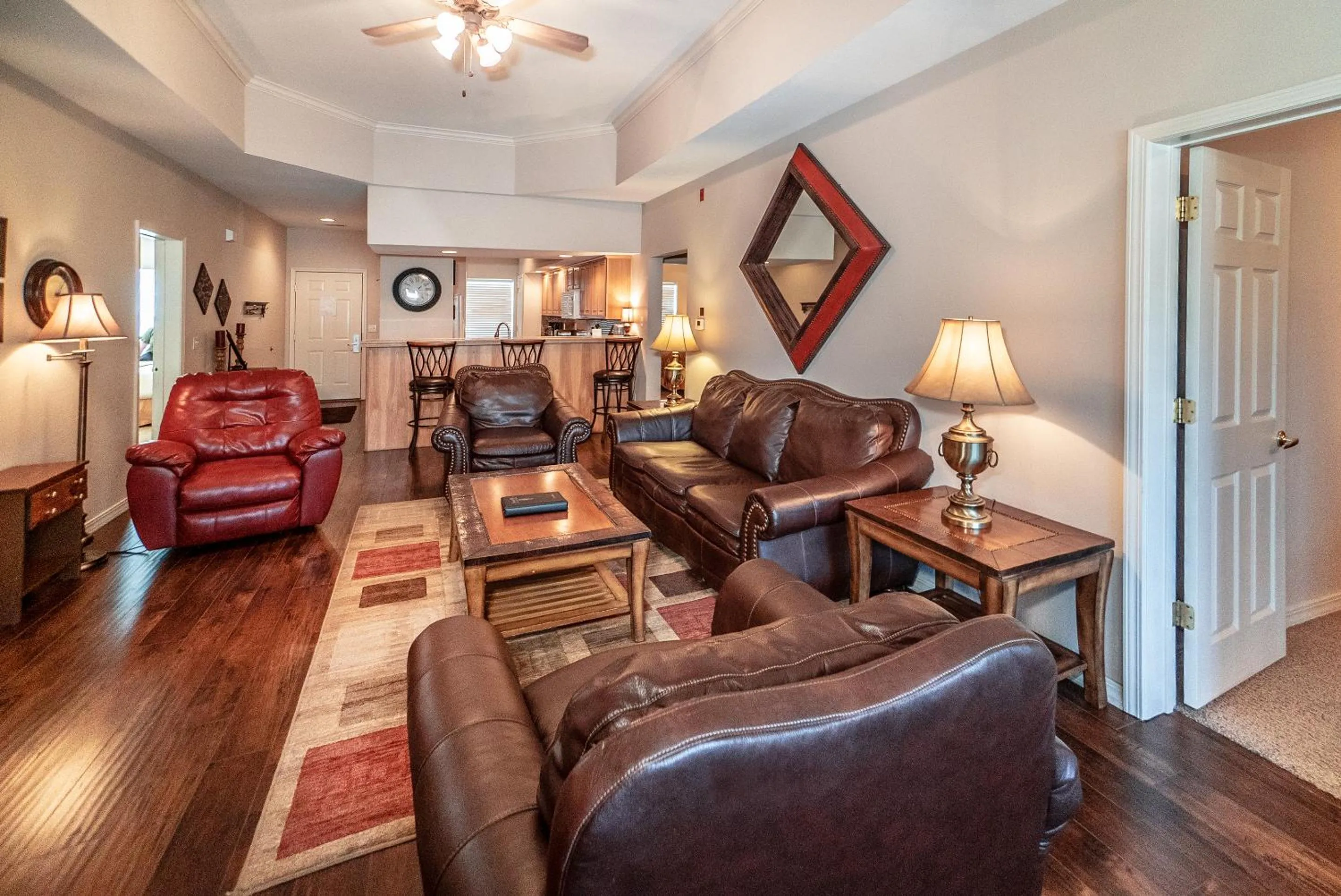 Living room in Legacy at Thousand Hills