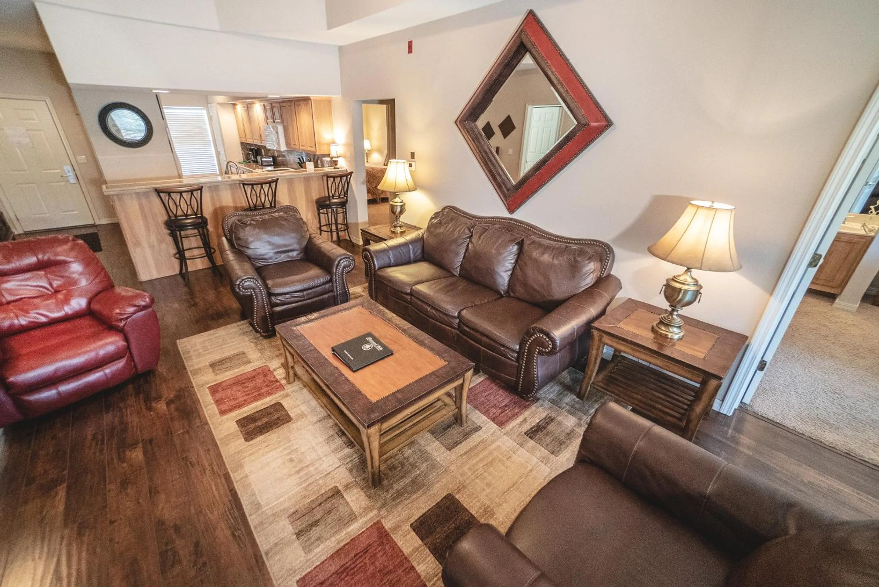 Living room in Legacy at Thousand Hills