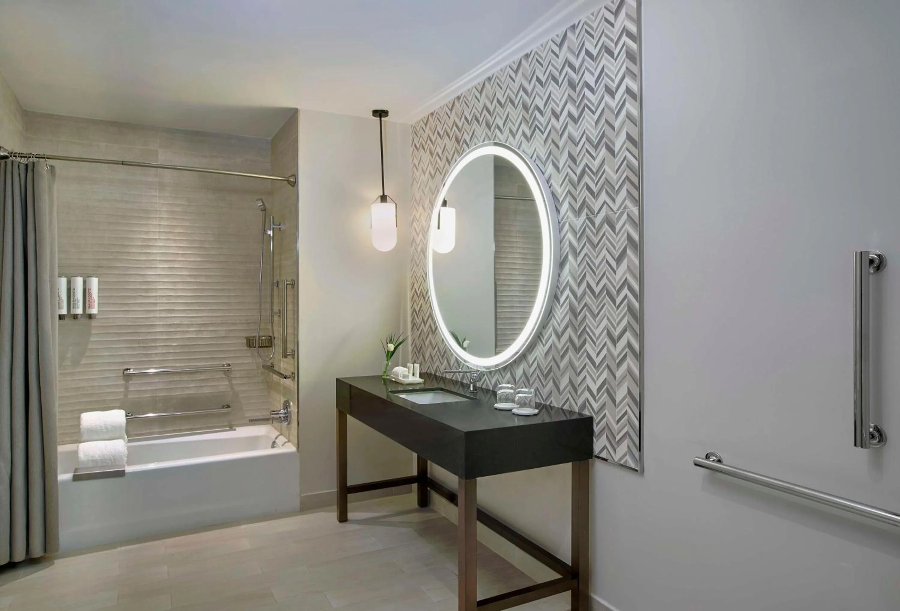 Bathroom in THesis Hotel Miami Coral Gables, Curio Collection by Hilton