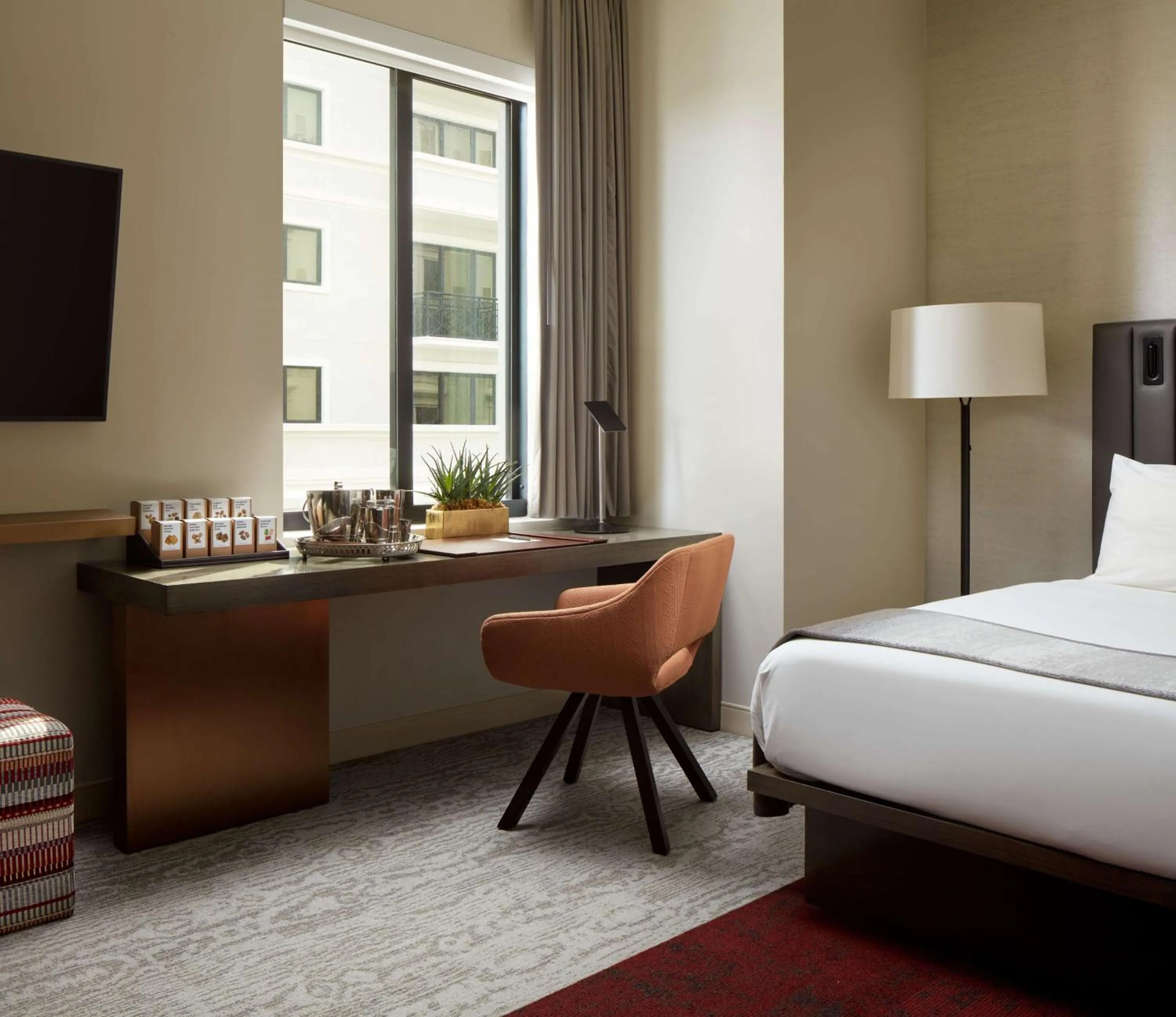 Bedroom, Bed in THesis Hotel Miami Coral Gables, Curio Collection by Hilton