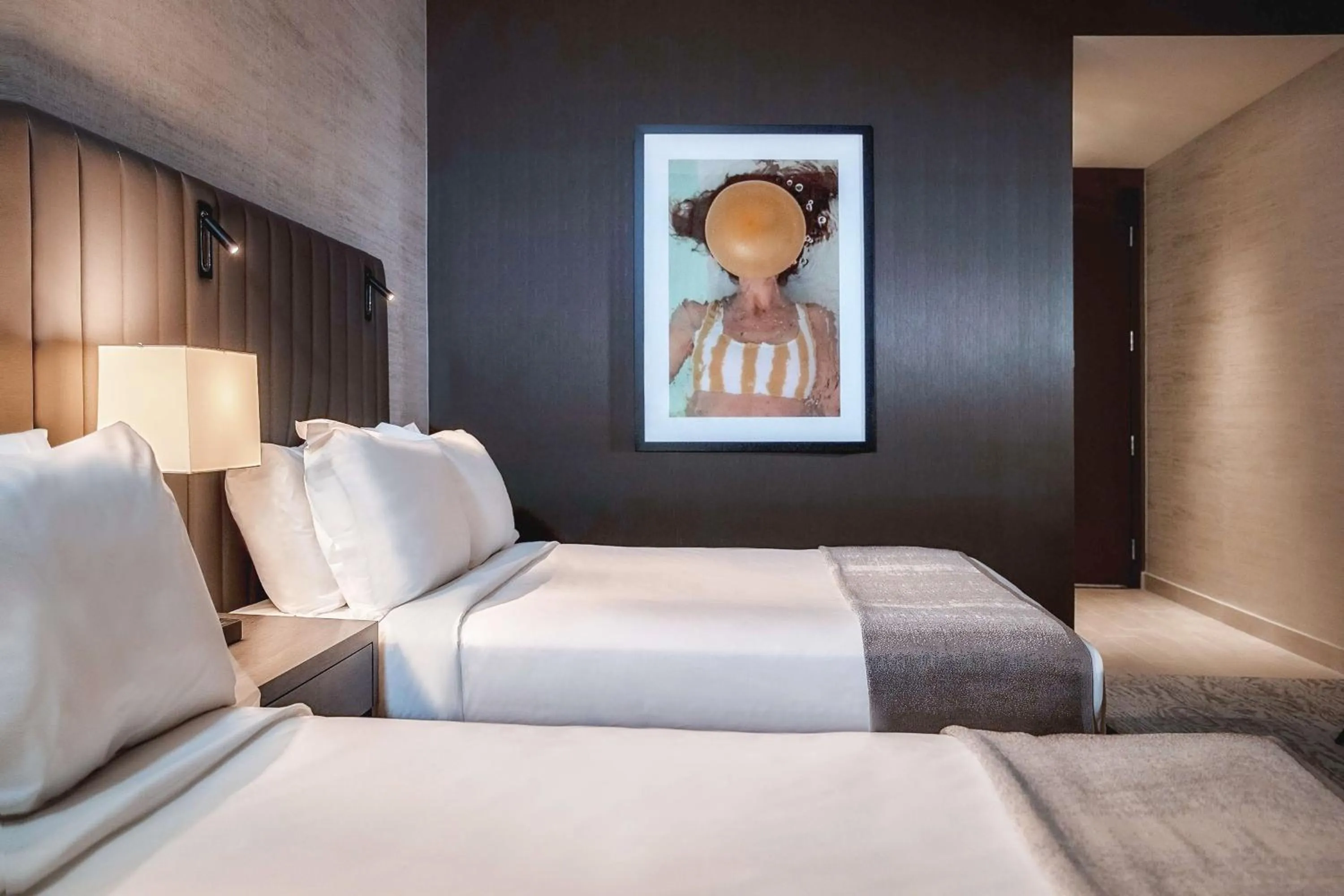 Bed in THesis Hotel Miami Coral Gables, Curio Collection by Hilton