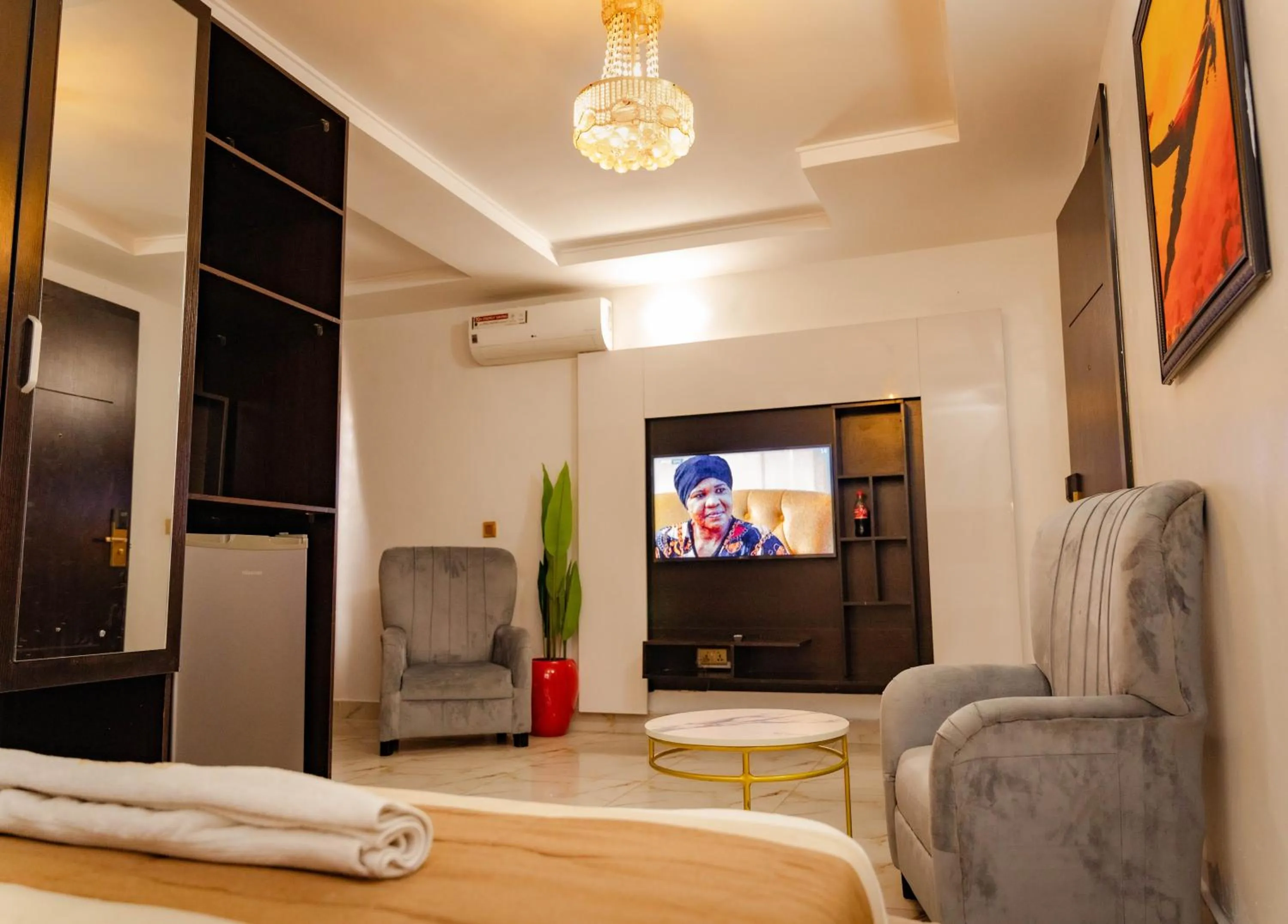 Bed in 247 Luxury Hotel