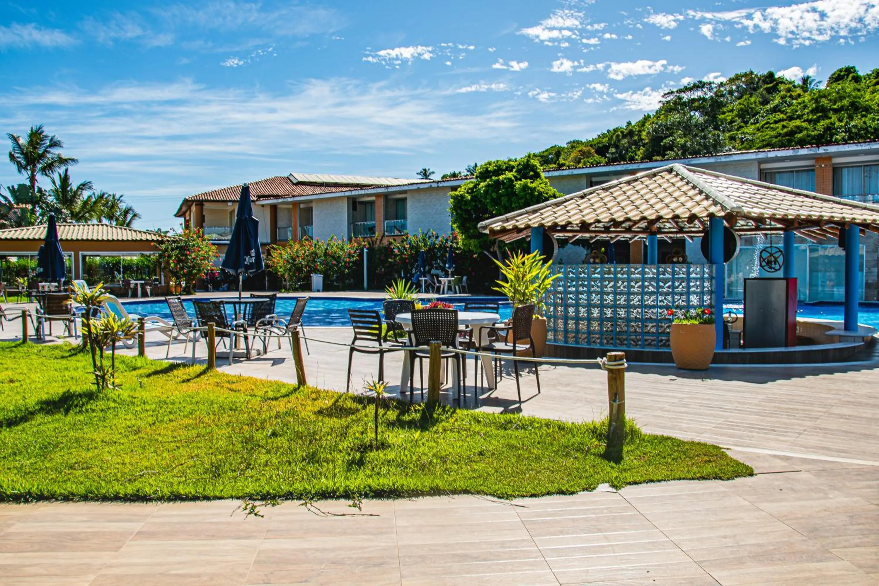 Swimming pool in Porto Mar Hotel