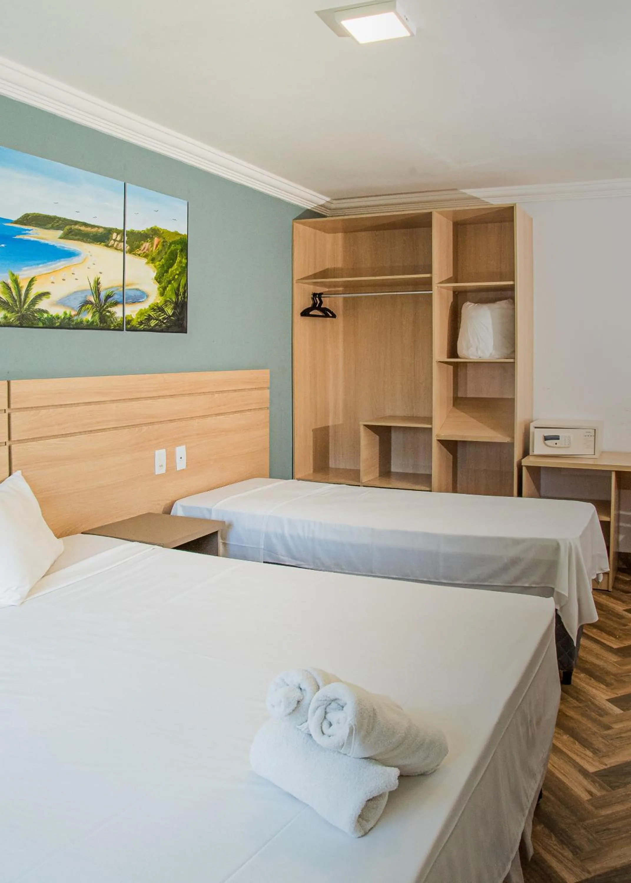 Bed in Porto Mar Hotel