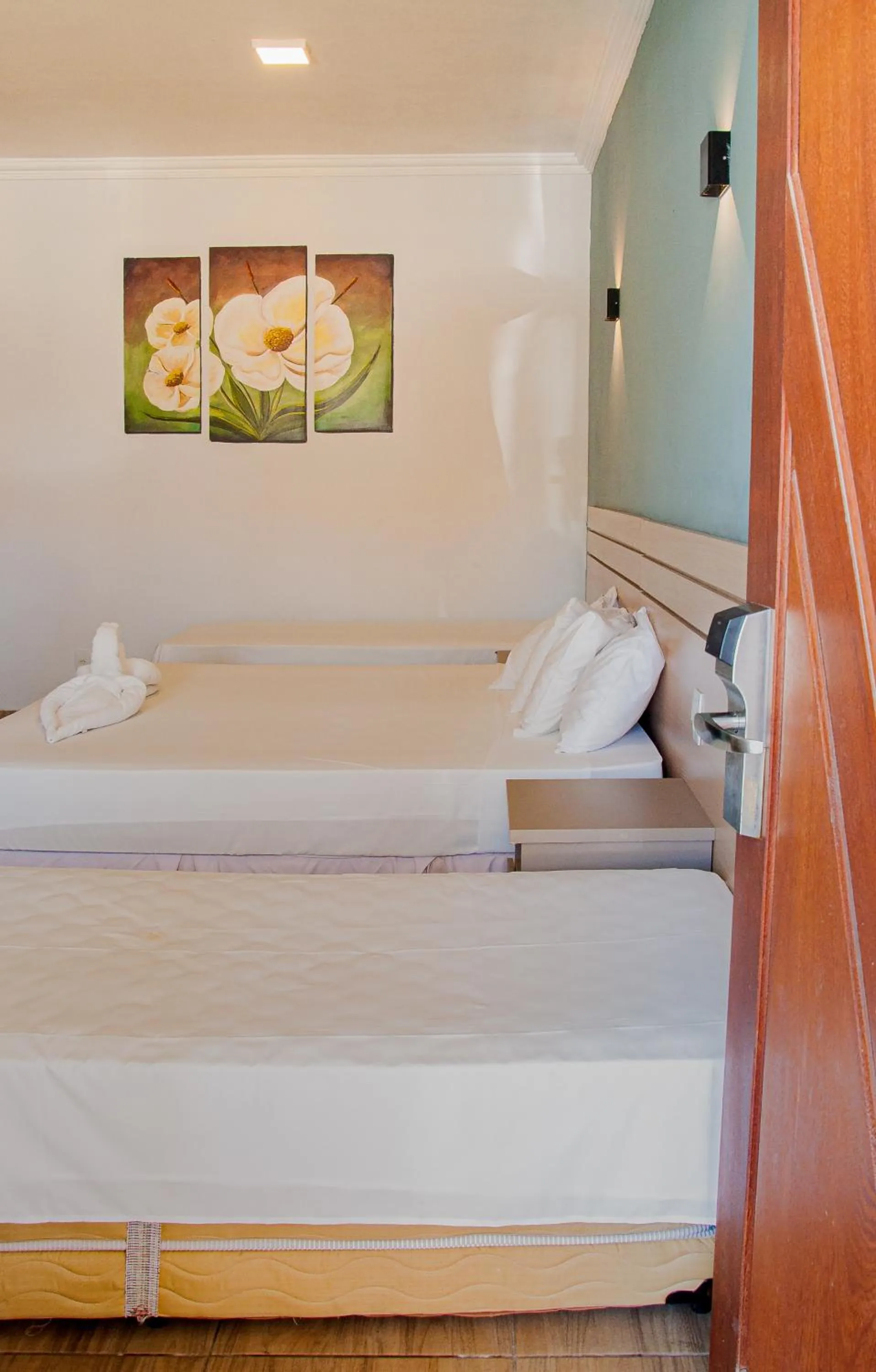 Bed in Porto Mar Hotel