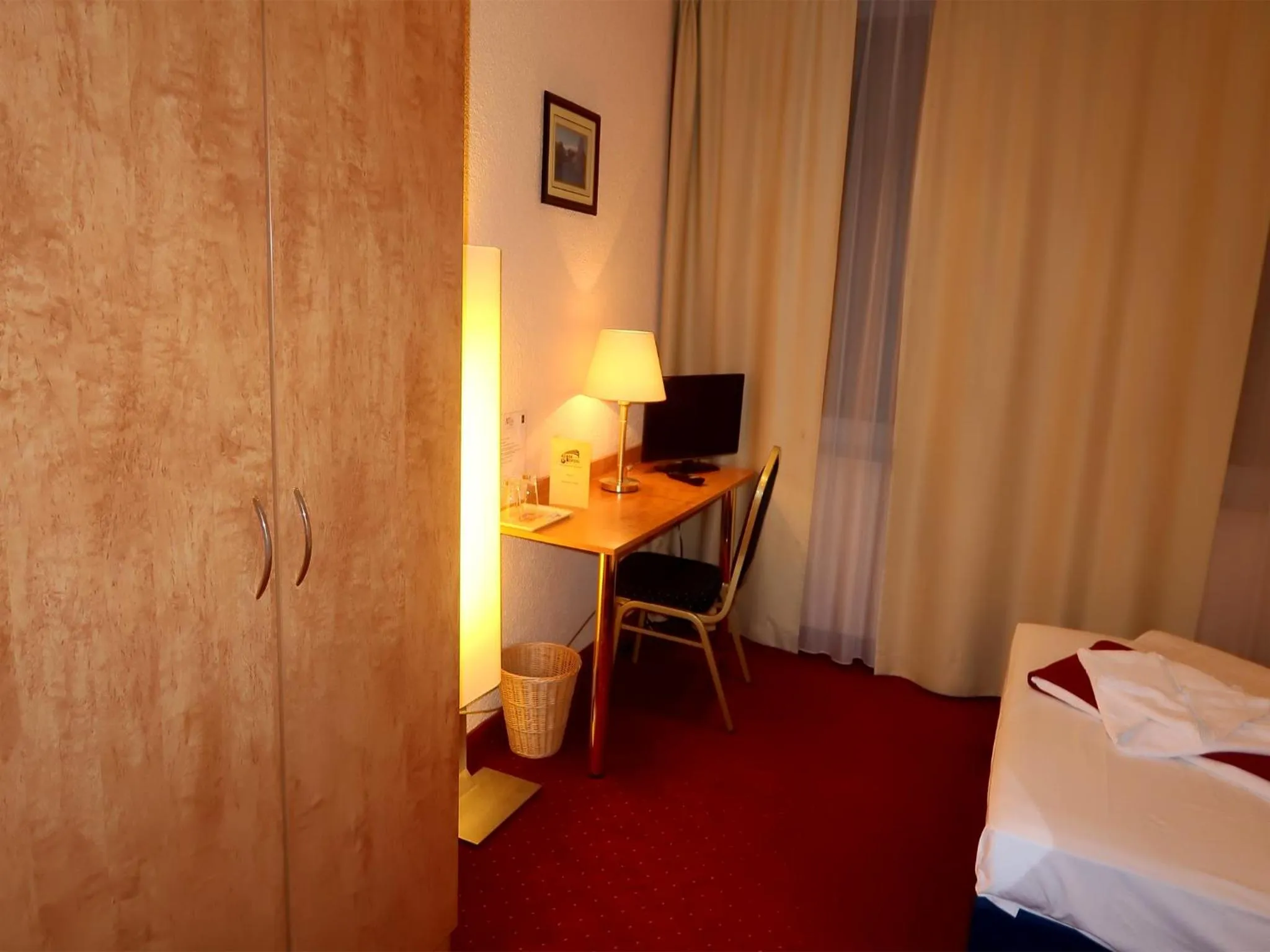 Bed in Hotel Adler Leipzig