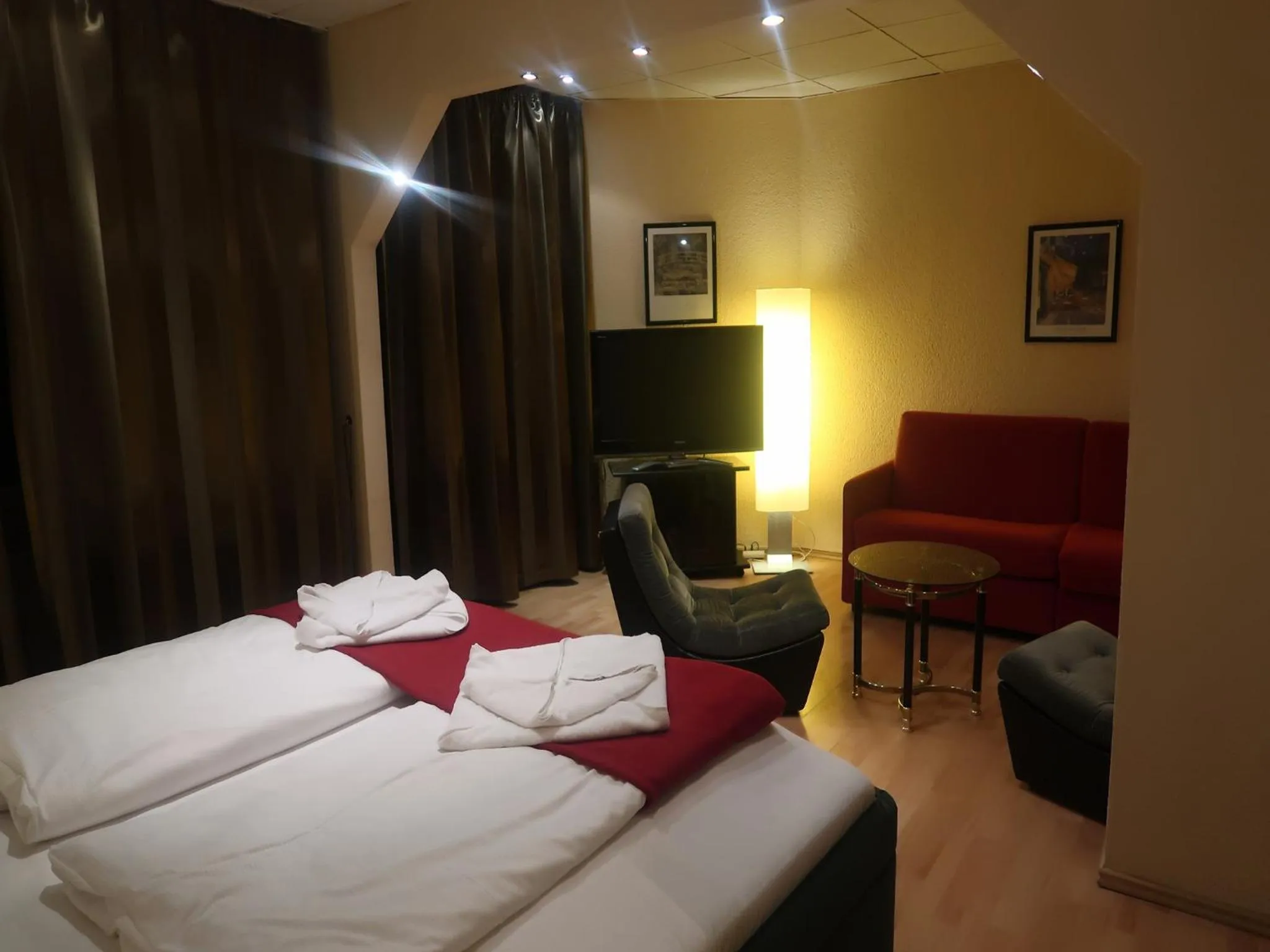 Bed in Hotel Adler Leipzig