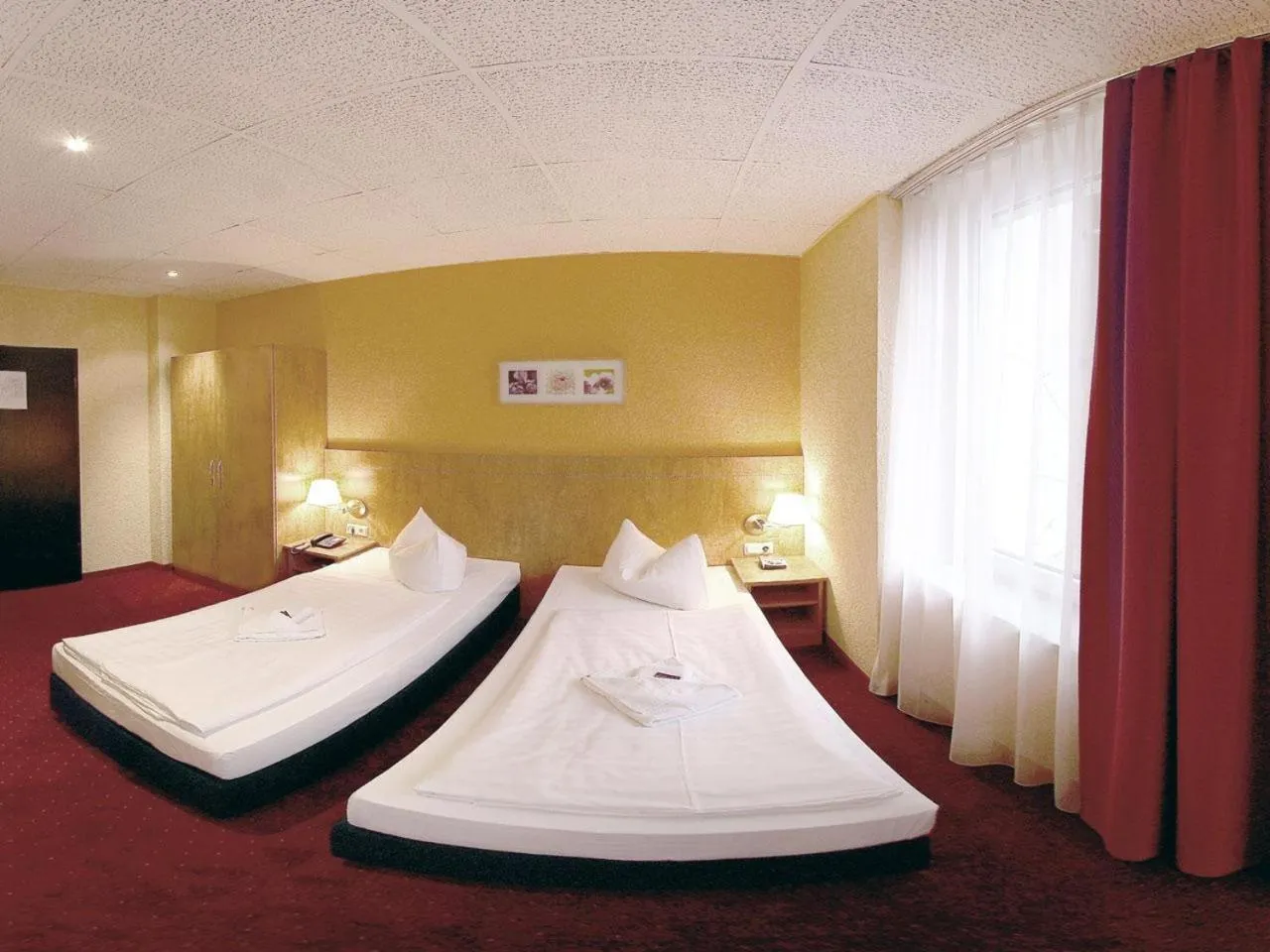 Bed in Hotel Adler Leipzig