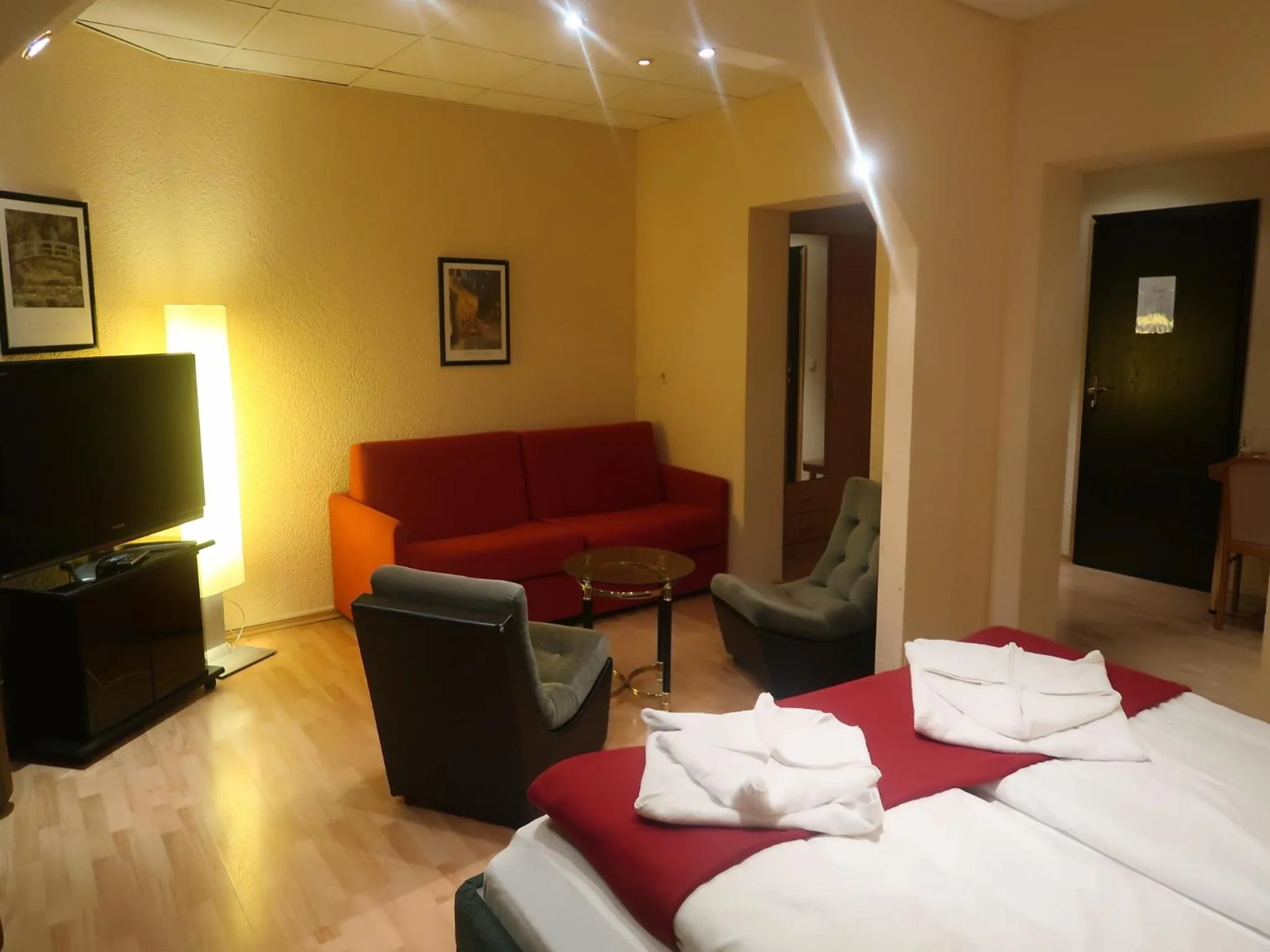 Bed in Hotel Adler Leipzig