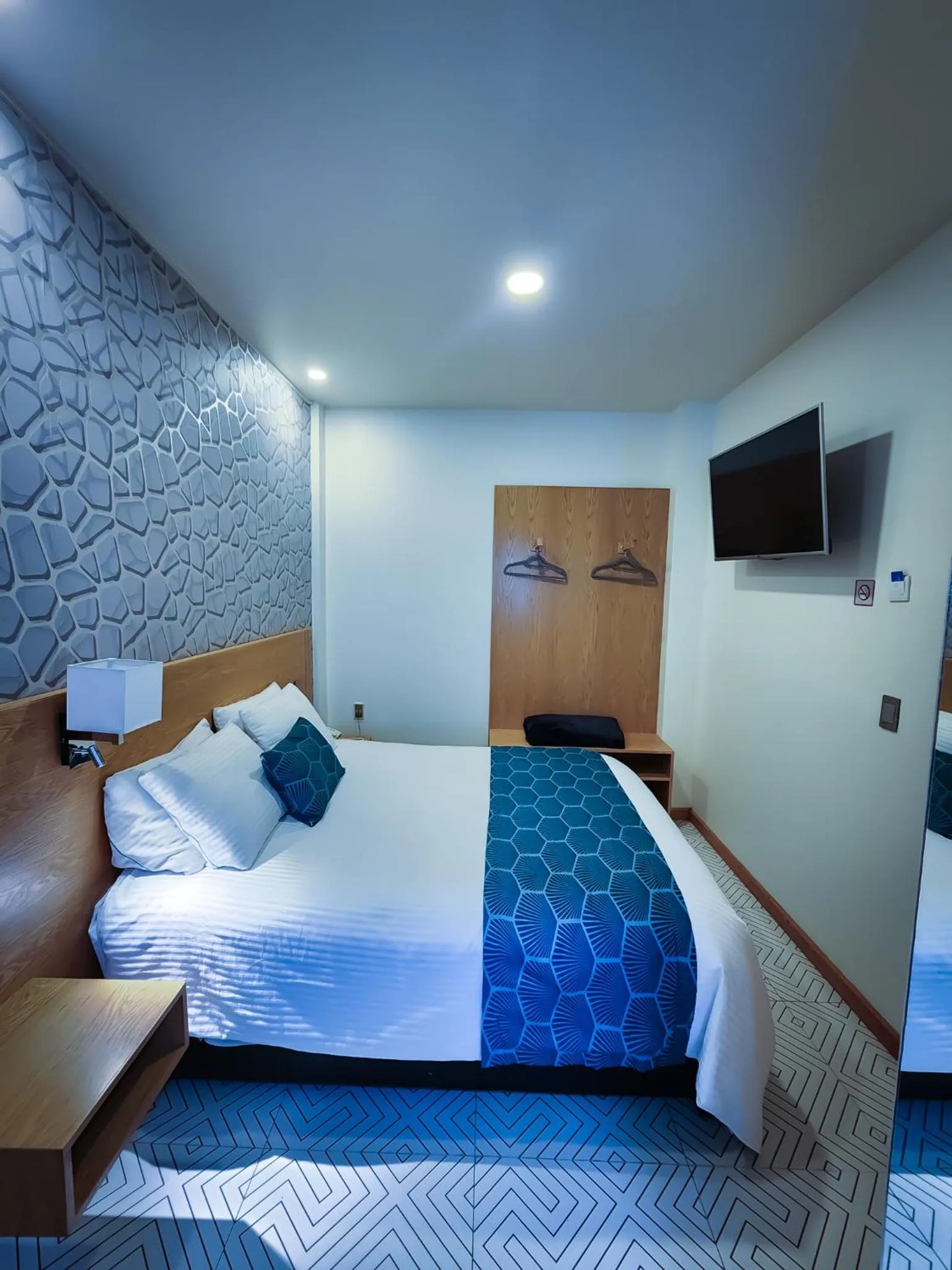 Bed in HOTEL AZUL AGAVE