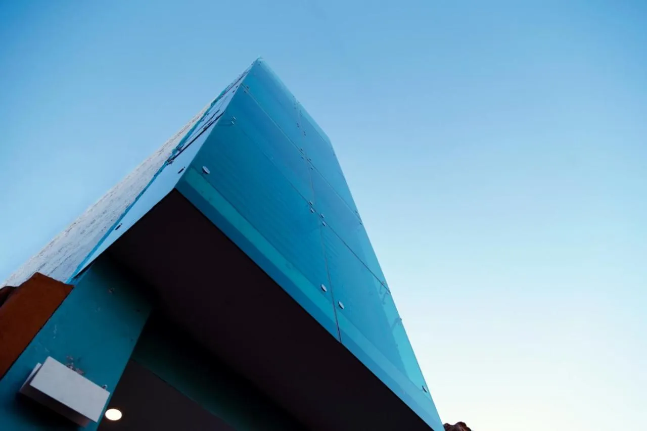 Facade/entrance in HOTEL AZUL AGAVE