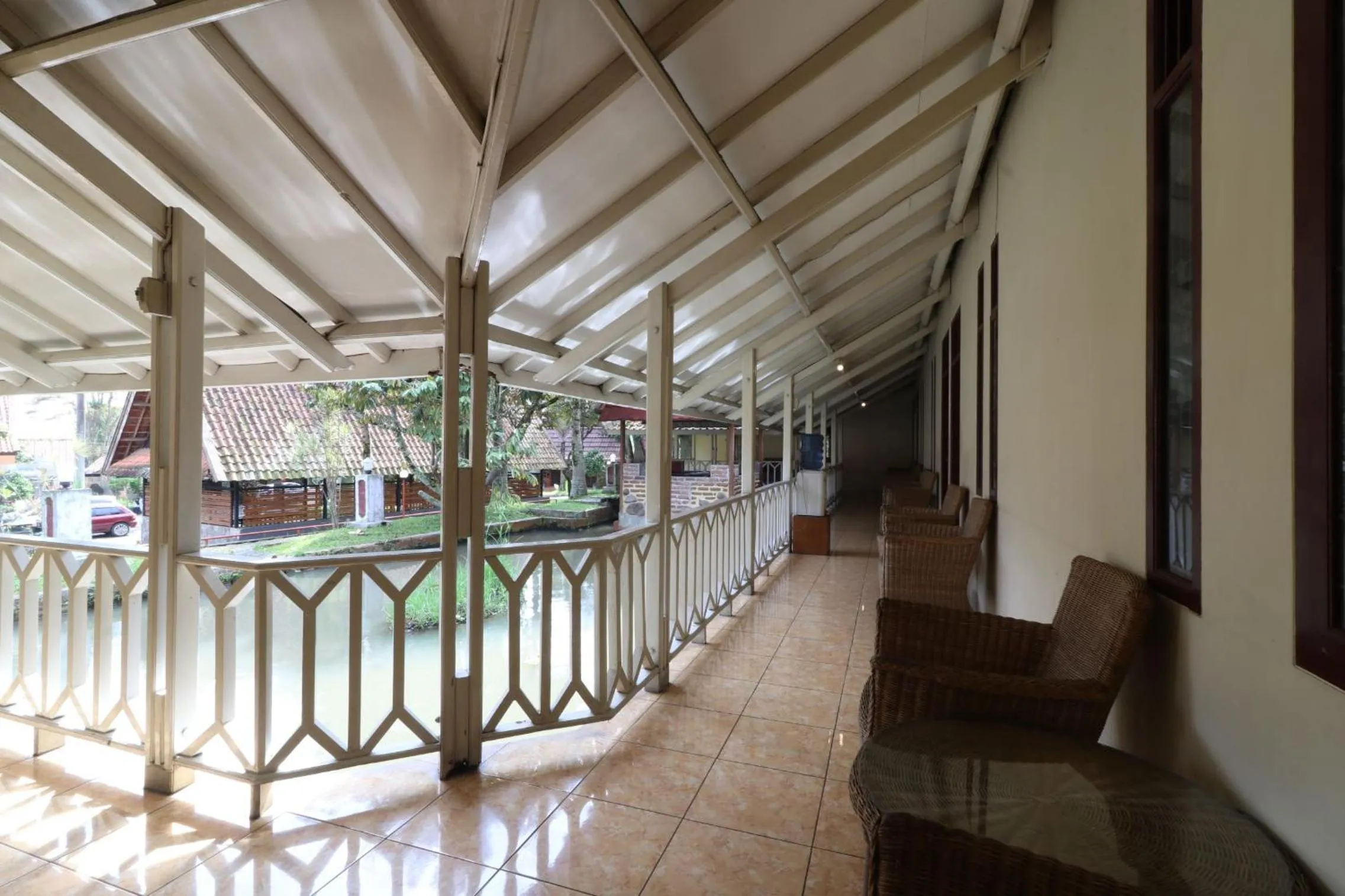 Balcony/Terrace in Kampung Pa'go Resort Hotel