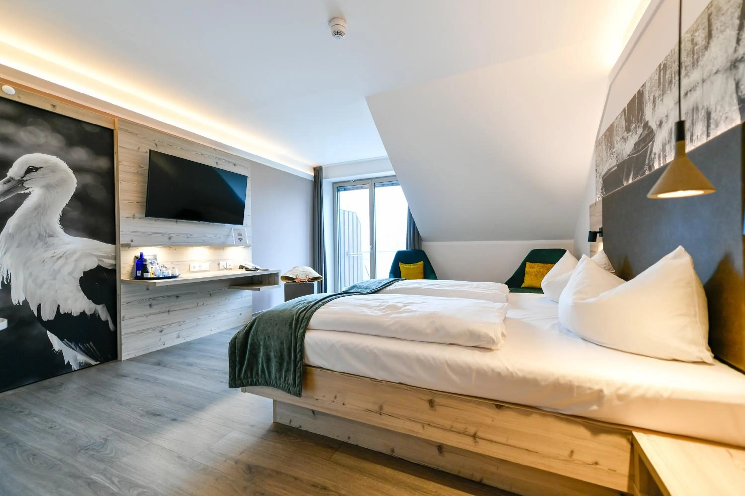 Photo of the whole room, Bed in Landhotel Burg im Spreewald - Resort & Spa