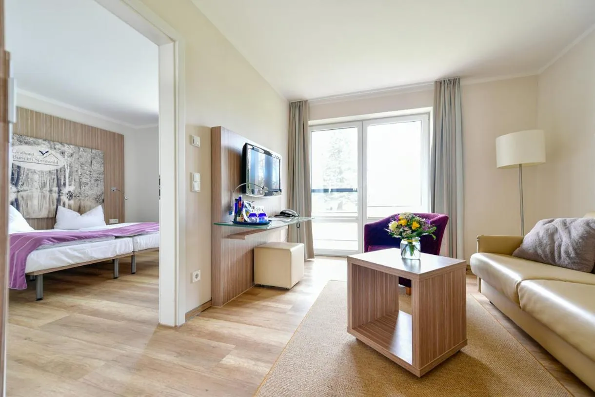 Photo of the whole room, Bed in Landhotel Burg im Spreewald - Resort & Spa