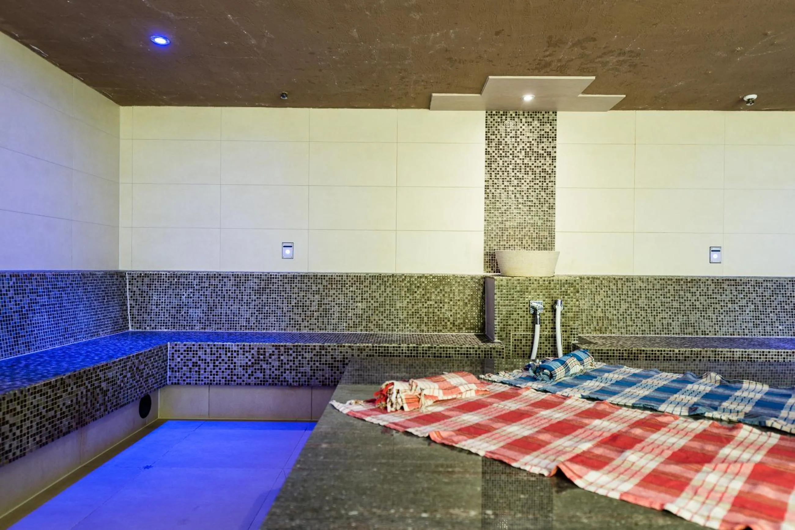 Sauna, Bed in Landhotel Burg im Spreewald - Resort & Spa