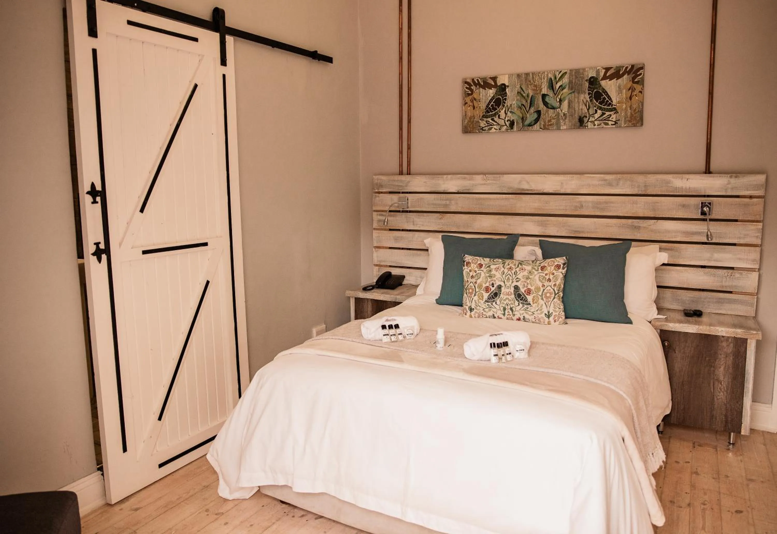 Bed in The Perfect Corner Guesthouse