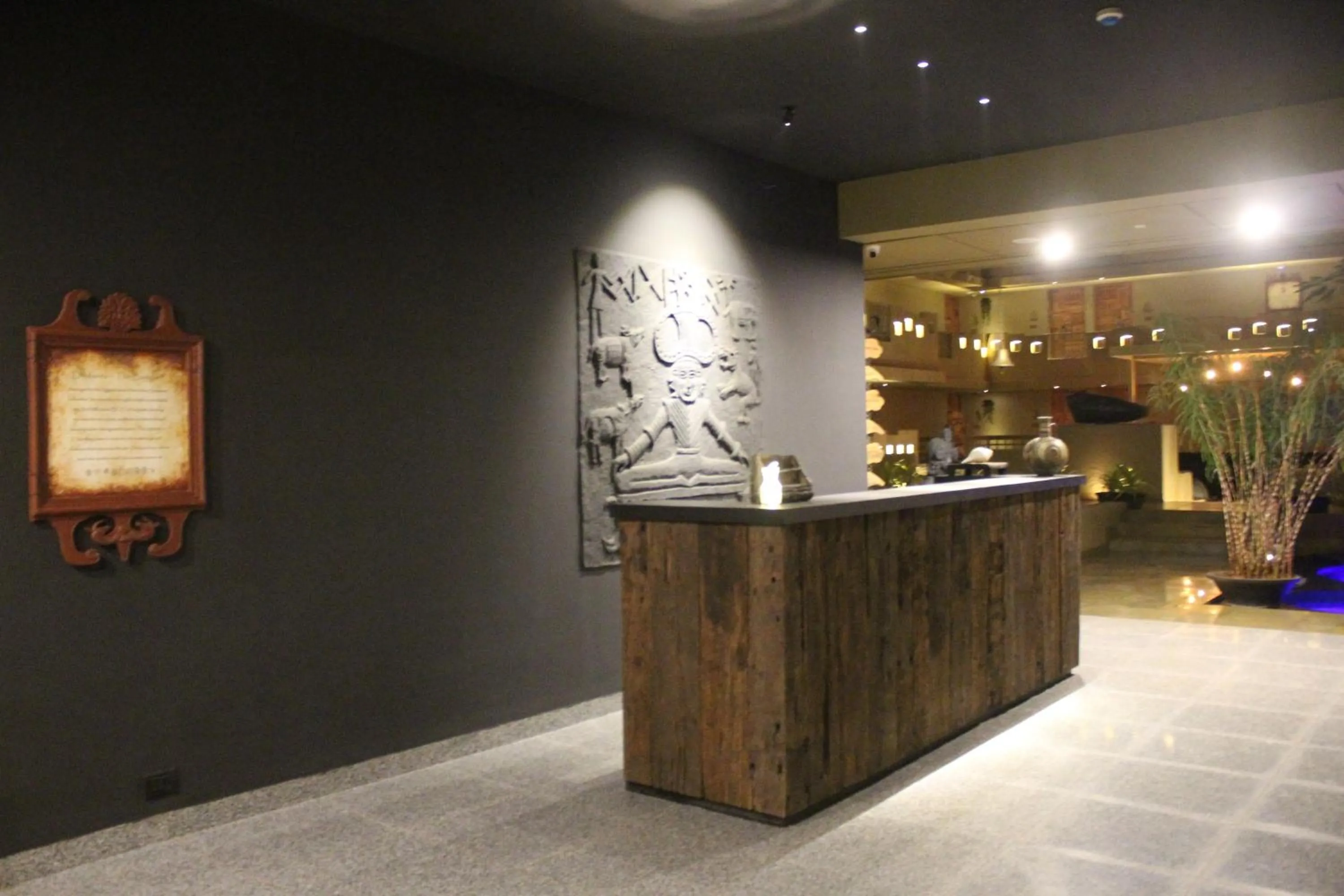 Lobby or reception in 3102bce - A Vedic Resort