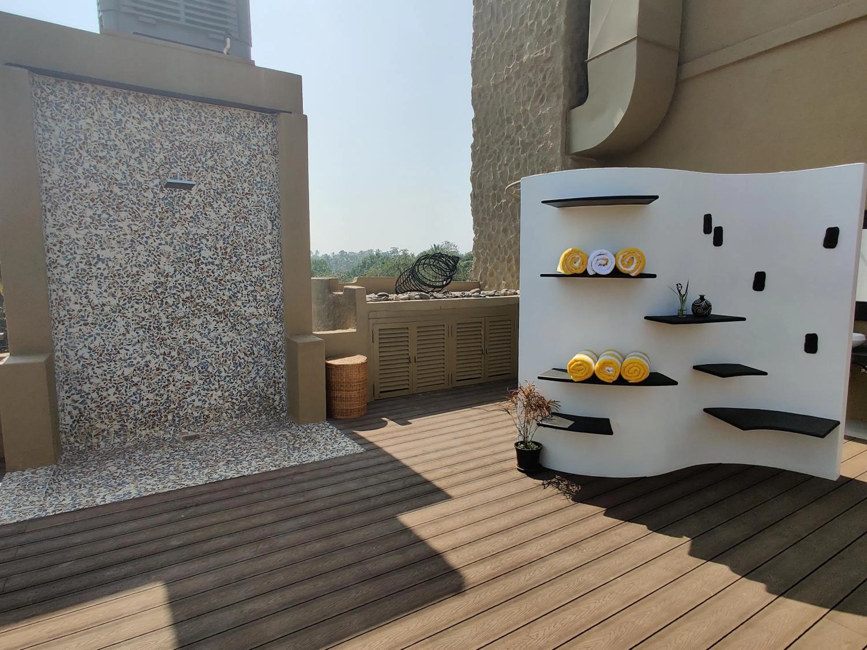 Pool view in 3102bce - A Vedic Resort