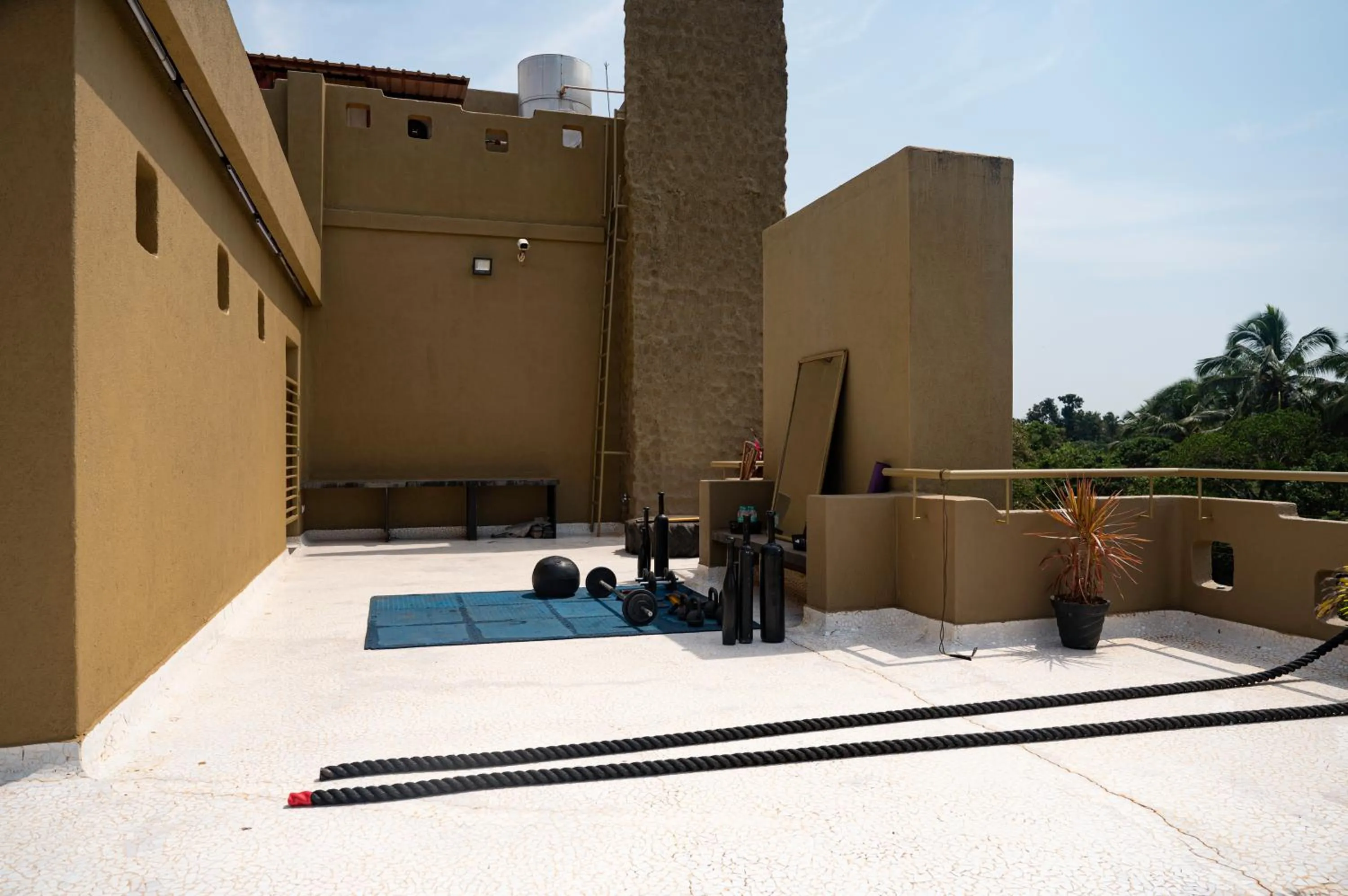 Balcony/Terrace in 3102bce - A Vedic Resort